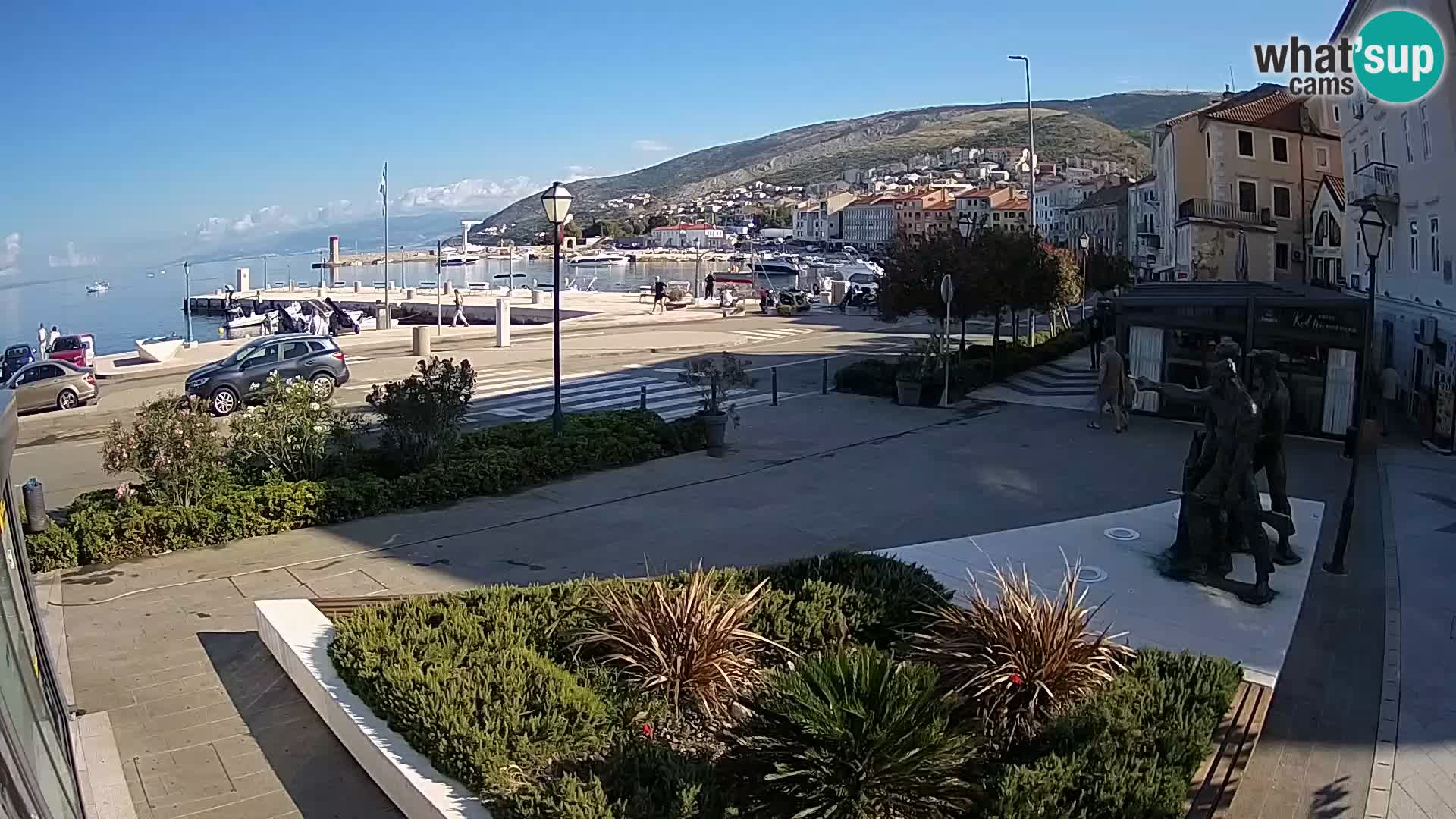 Webcam en vivo Senj riva – paseo marítimo