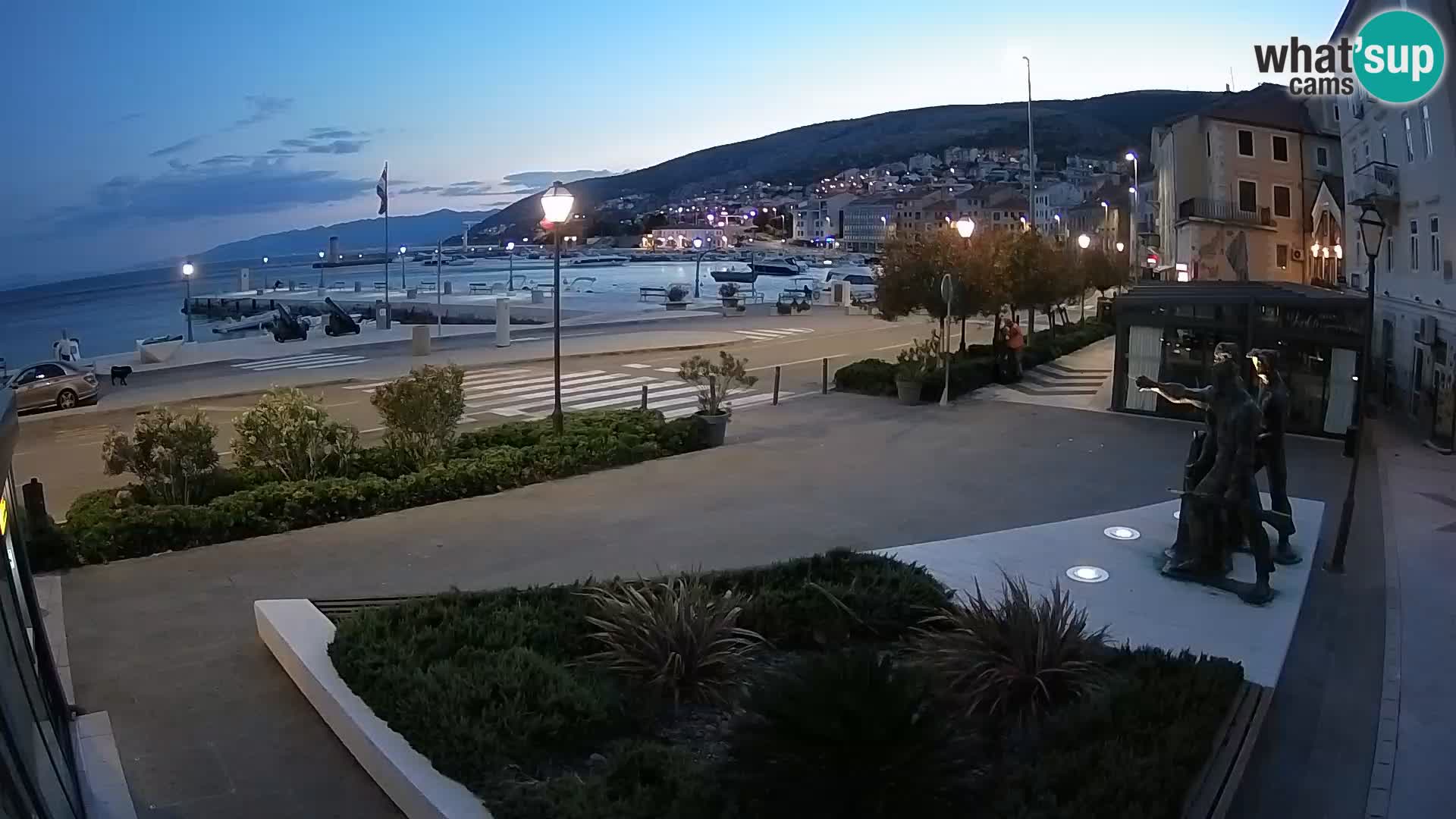 Webcam en vivo Senj riva – paseo marítimo