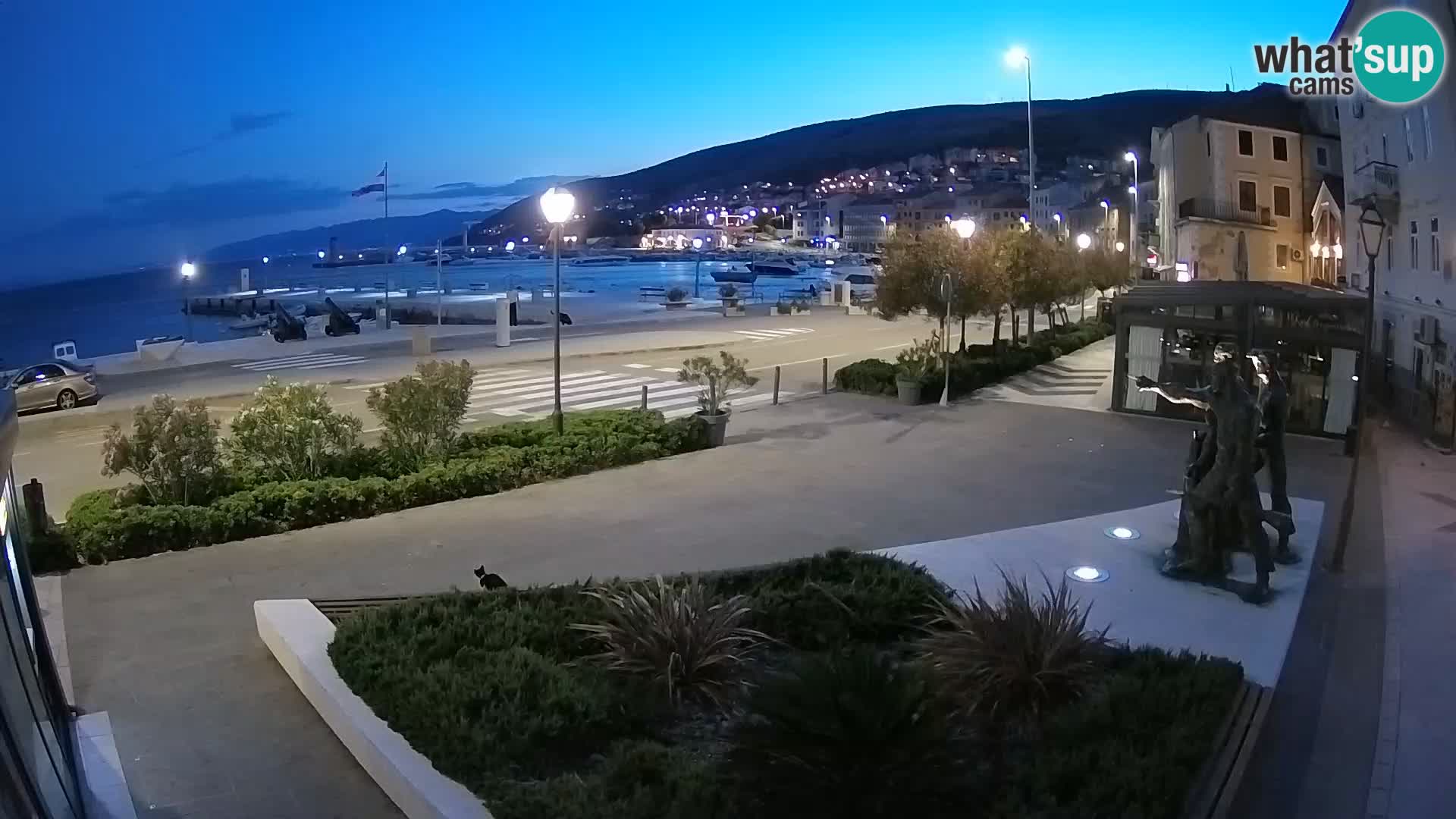 Webcam en vivo Senj riva – paseo marítimo