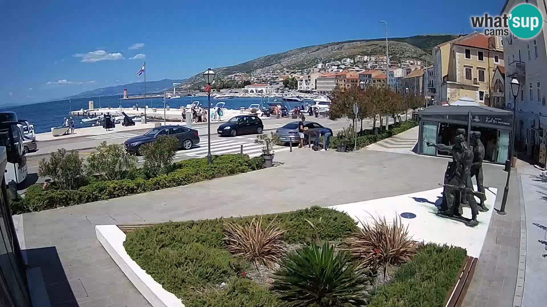 Webcam en vivo Senj riva – paseo marítimo
