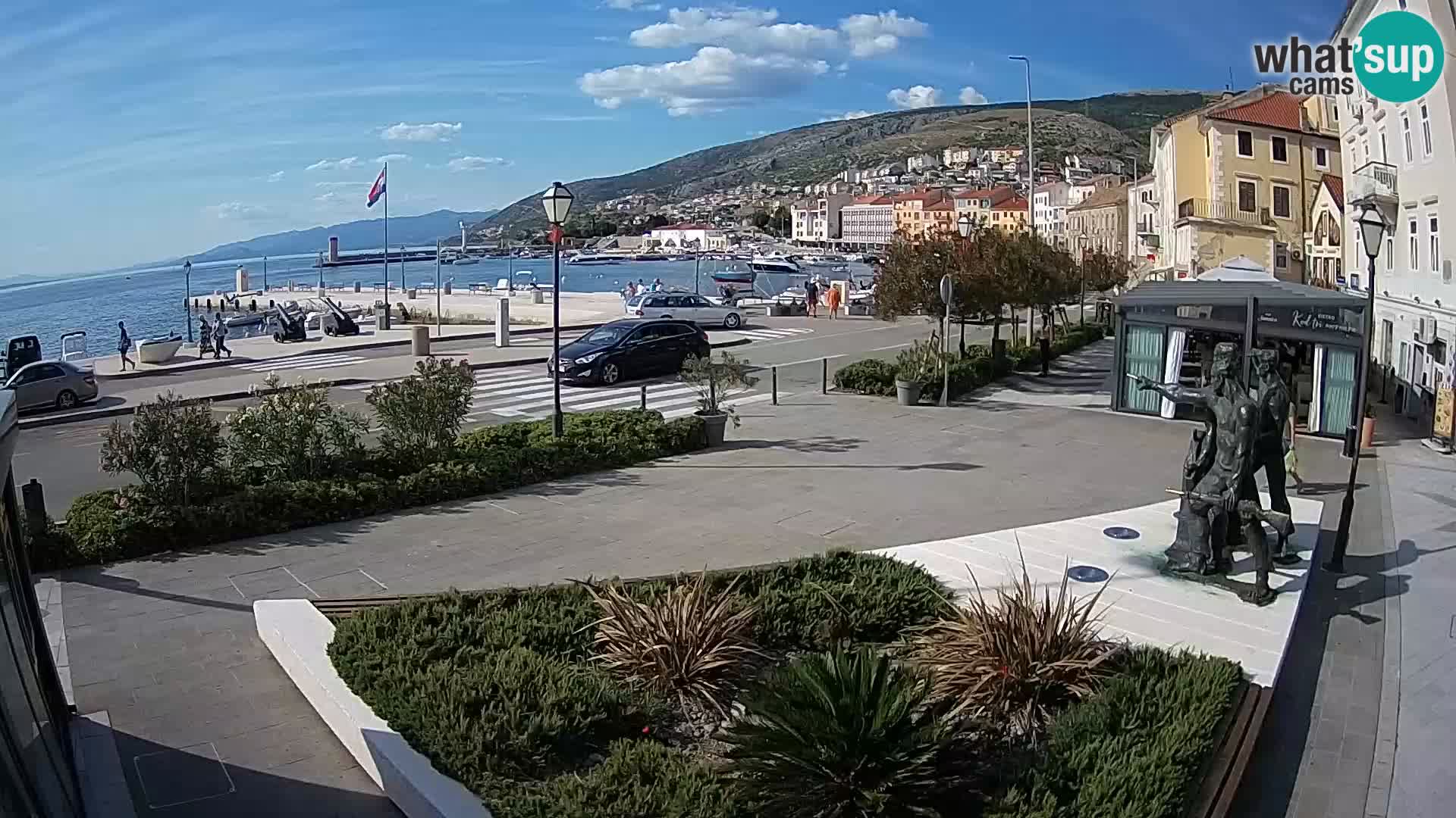 Webcam en direct Senj Riva – front de mer