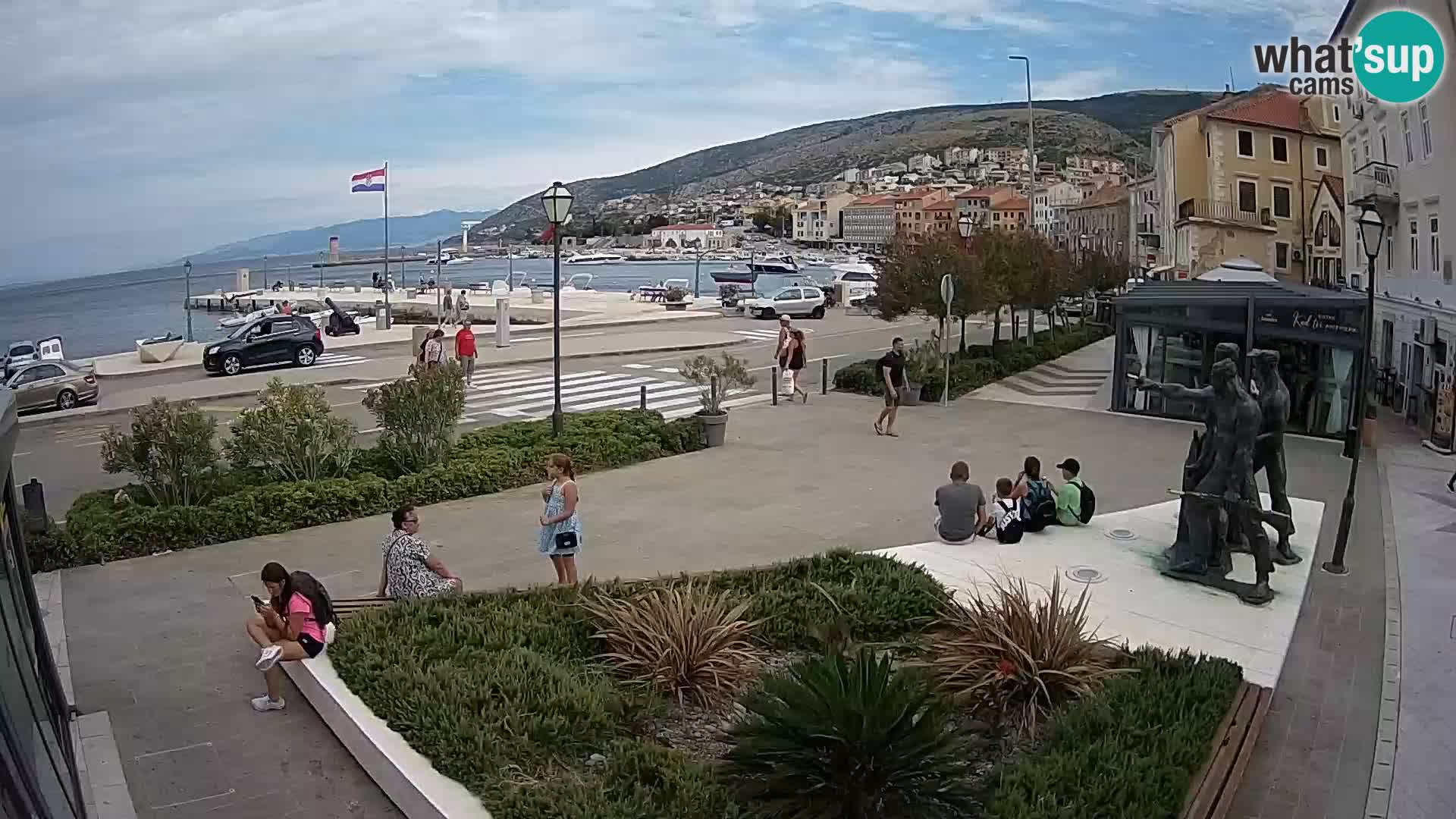 Webcam en direct Senj Riva – front de mer