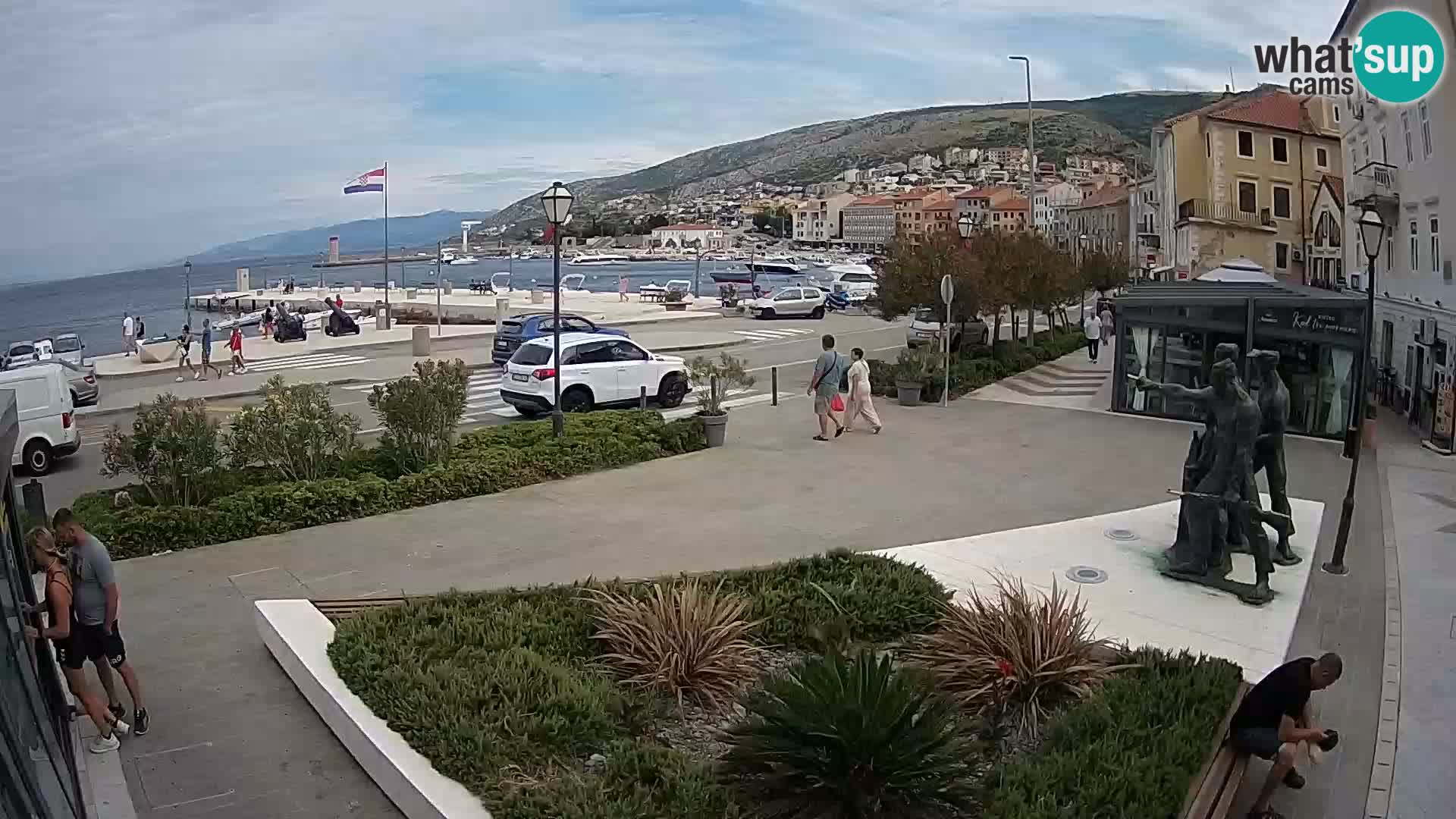 Webcam en vivo Senj riva – paseo marítimo