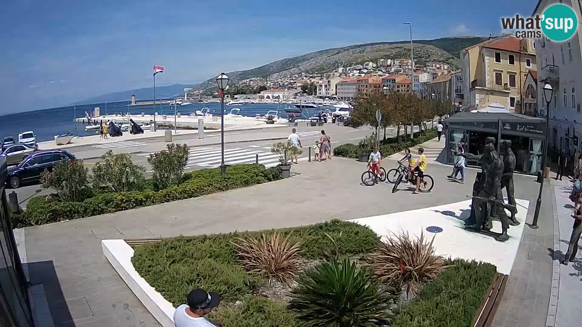Webcam en vivo Senj riva – paseo marítimo