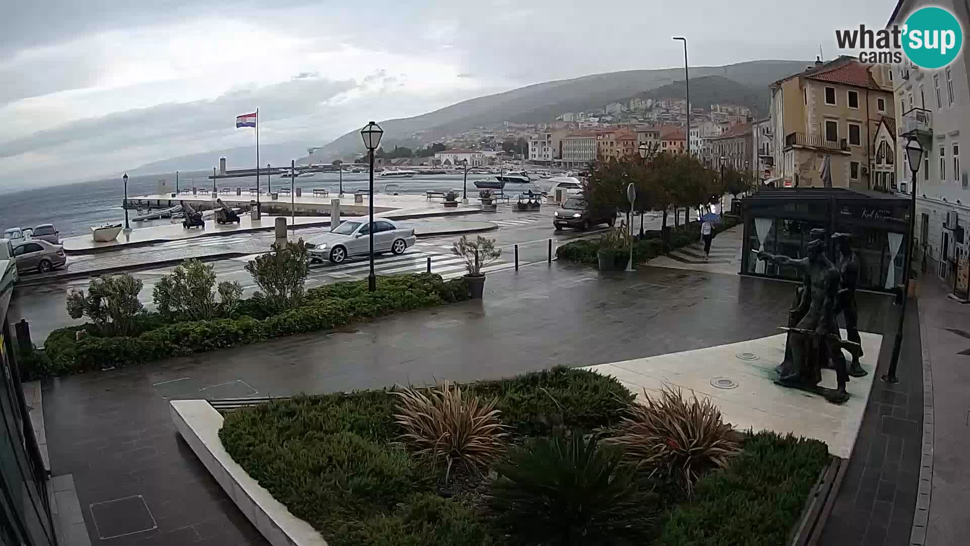 Webcam en vivo Senj riva – paseo marítimo