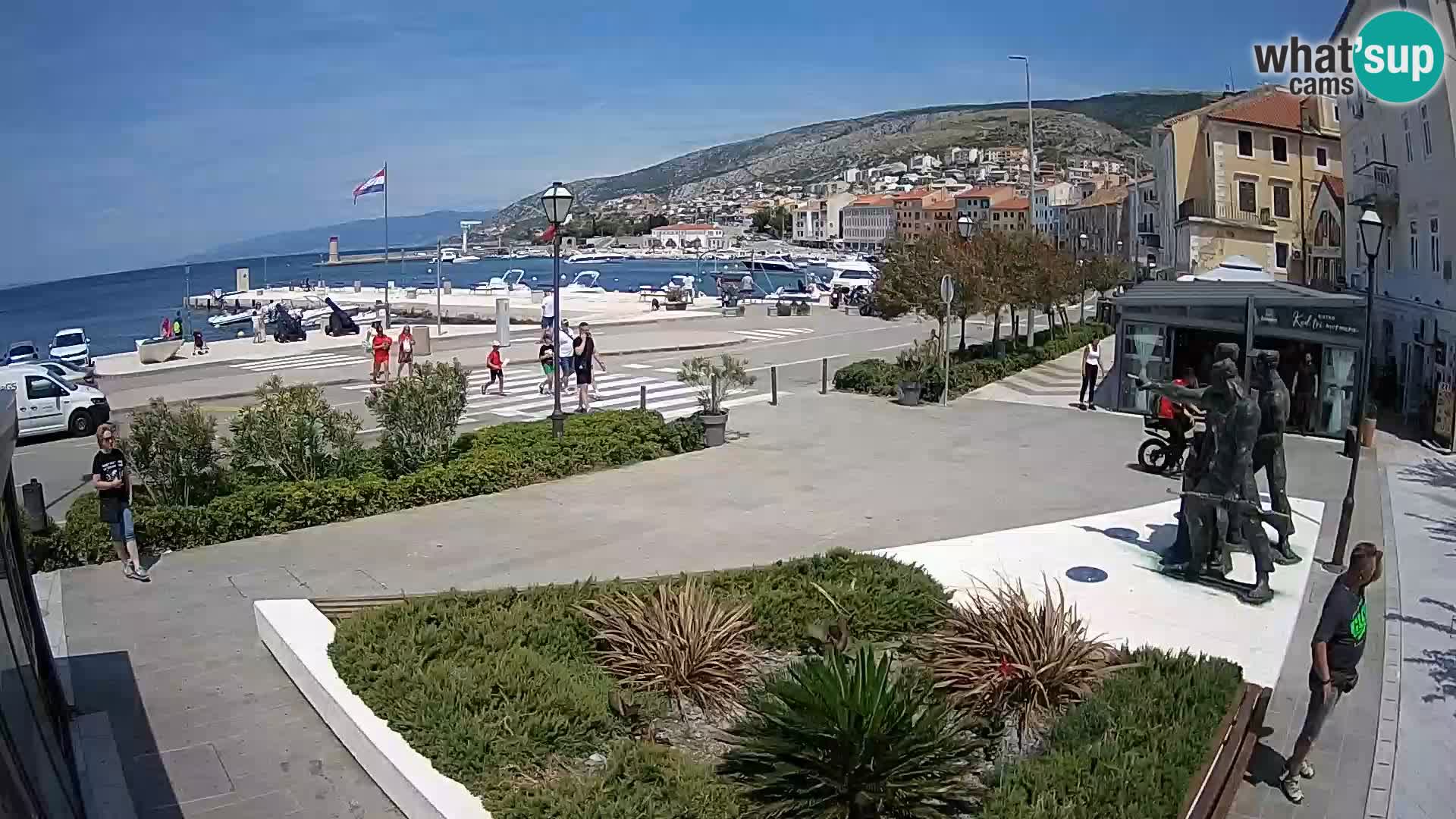 Webcam en direct Senj Riva – front de mer