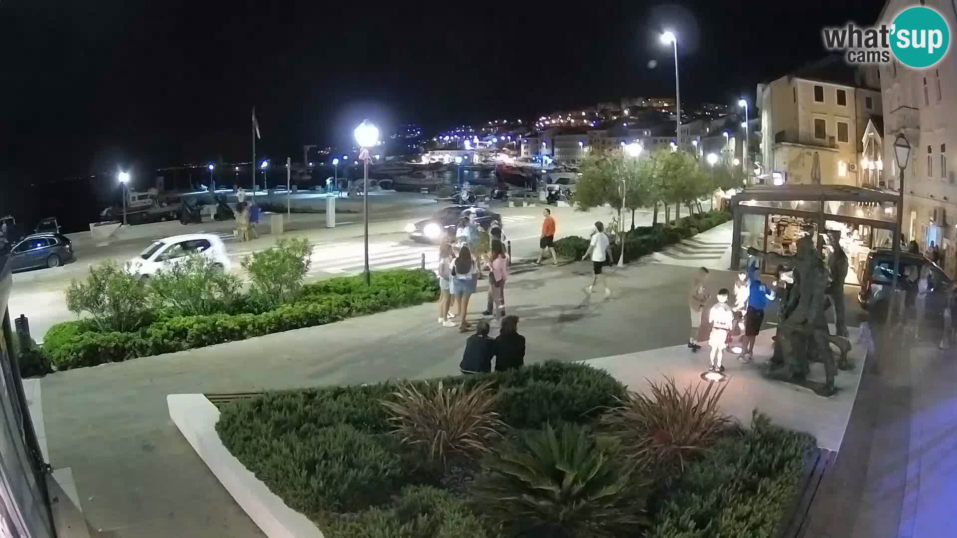 Live webcam Senj riva – seafront – Croatia