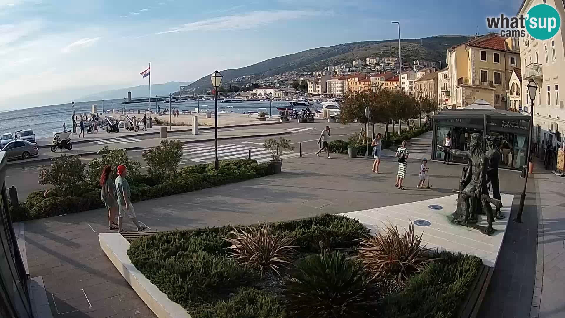 Web kamera uživo Senj riva – Hrvatska