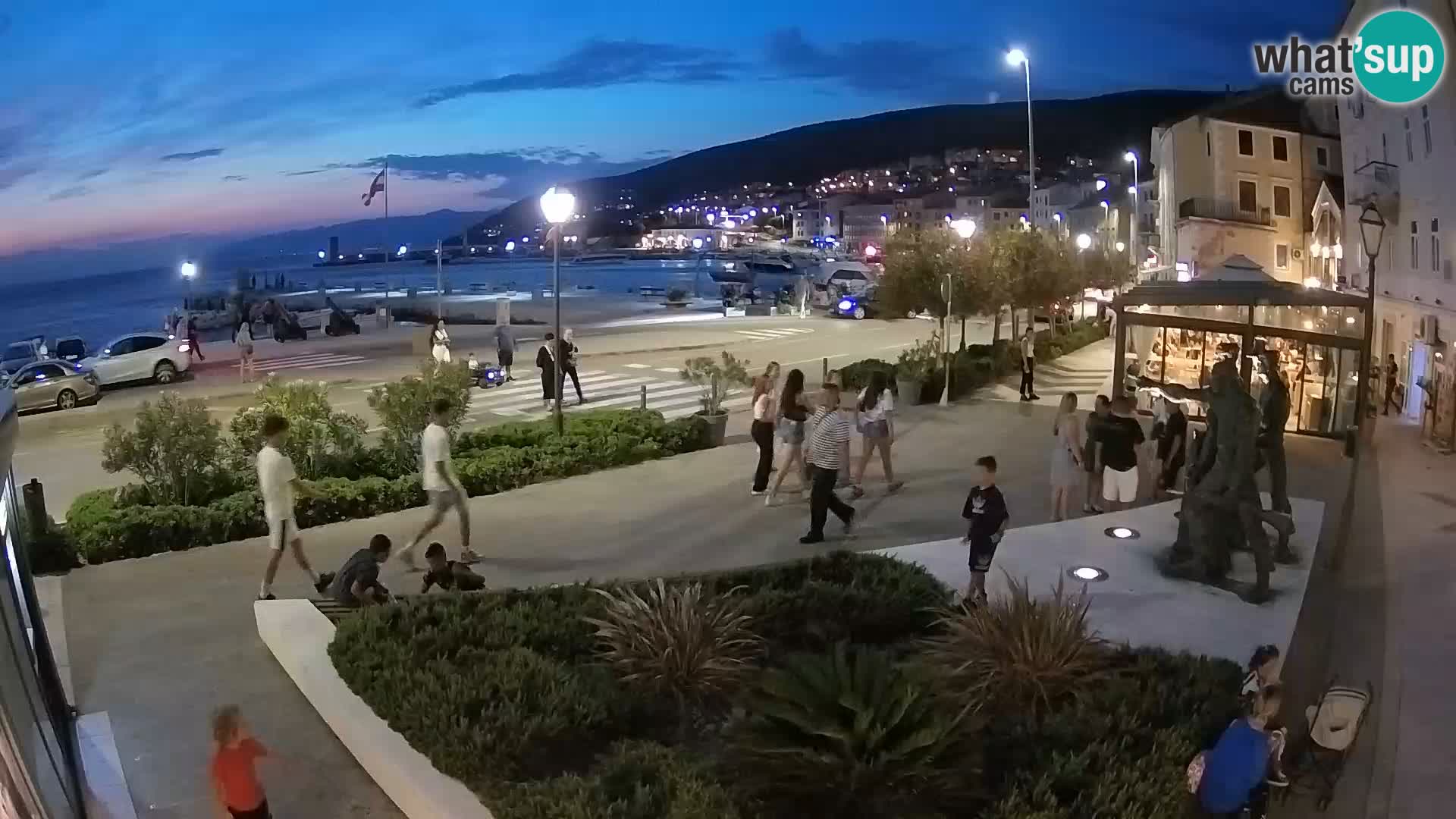 Web kamera uživo Senj riva – Hrvatska