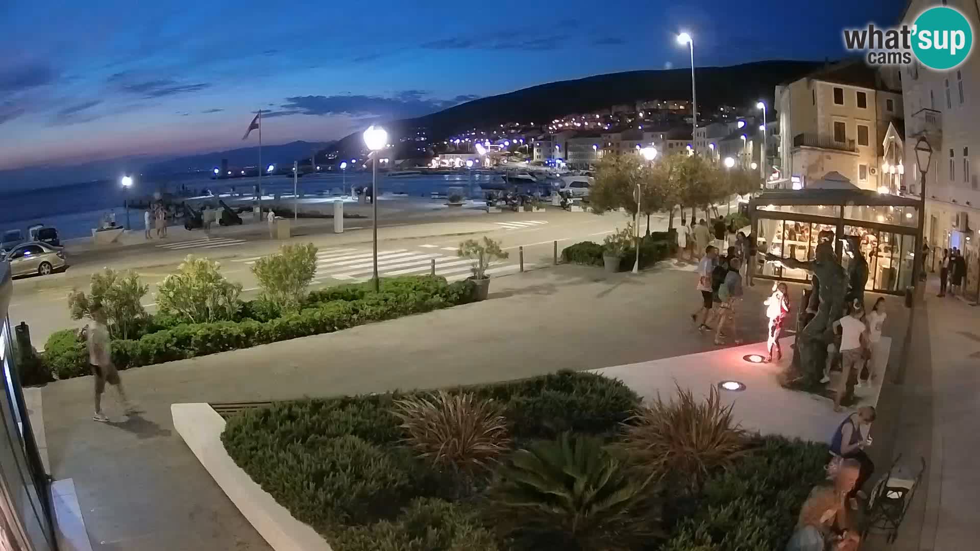 Web kamera uživo Senj riva – Hrvatska