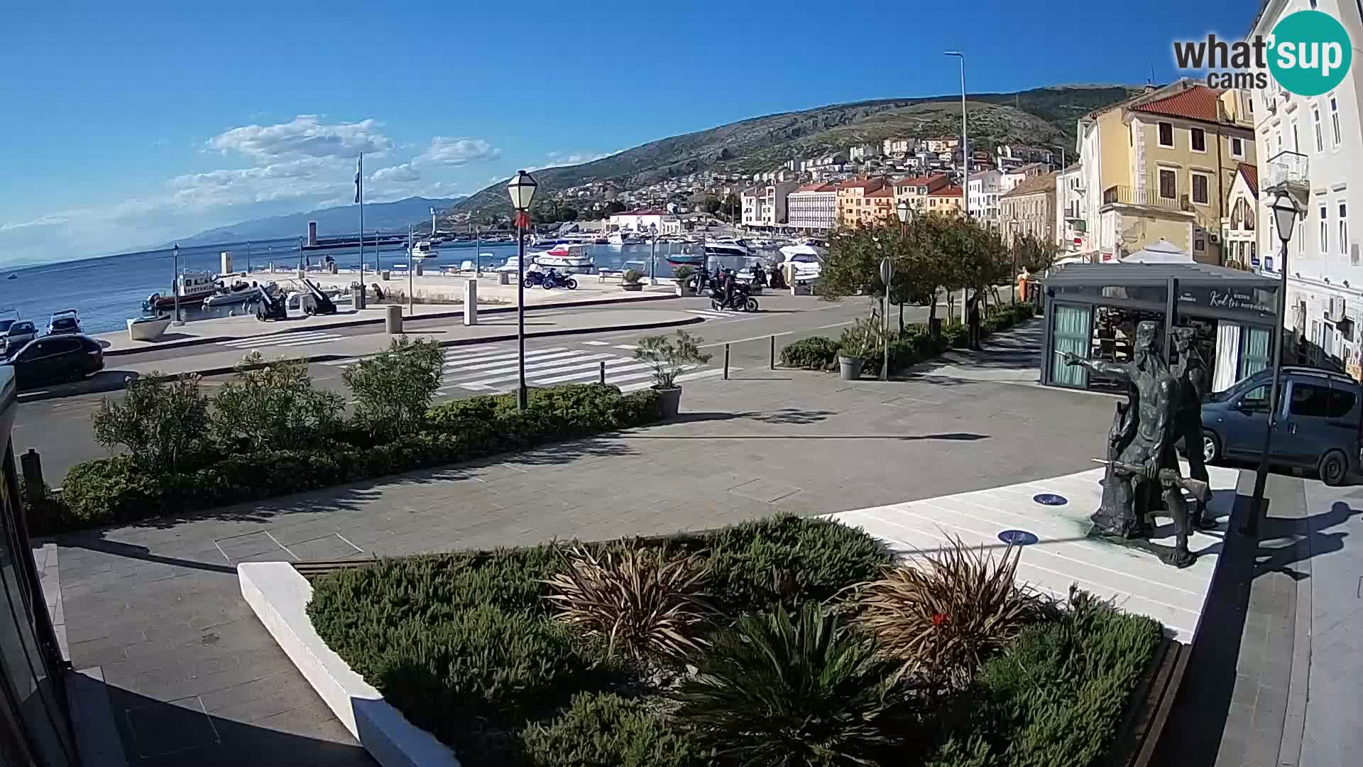 Webcam en direct Senj Riva – front de mer