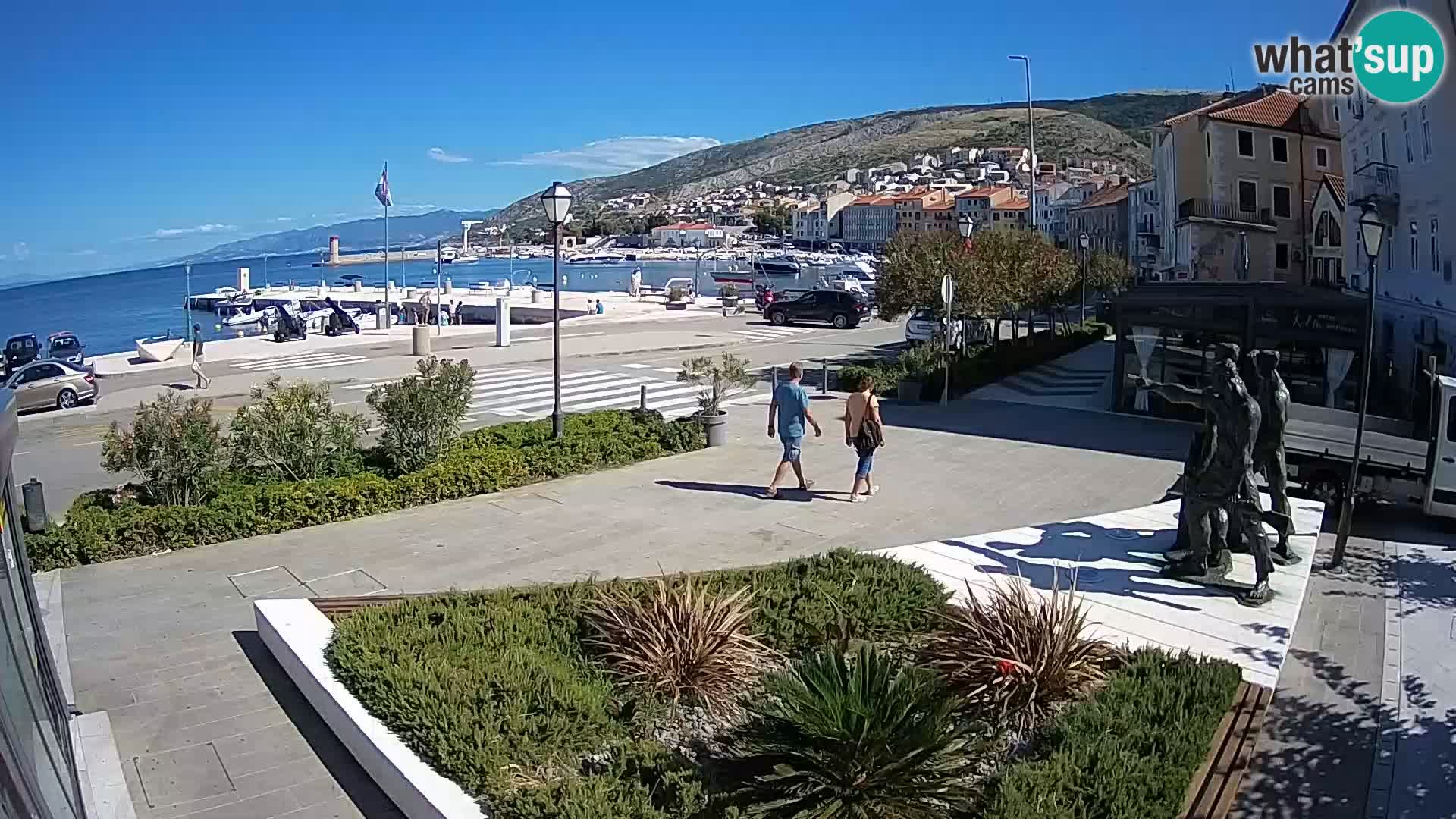 Spletna kamera v živo Senj riva – Hrvaška