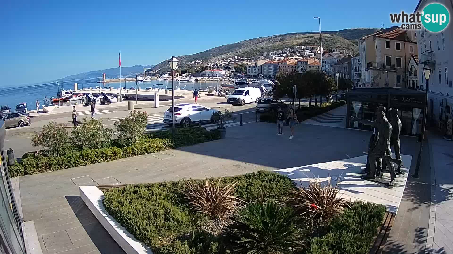 Spletna kamera v živo Senj riva – Hrvaška