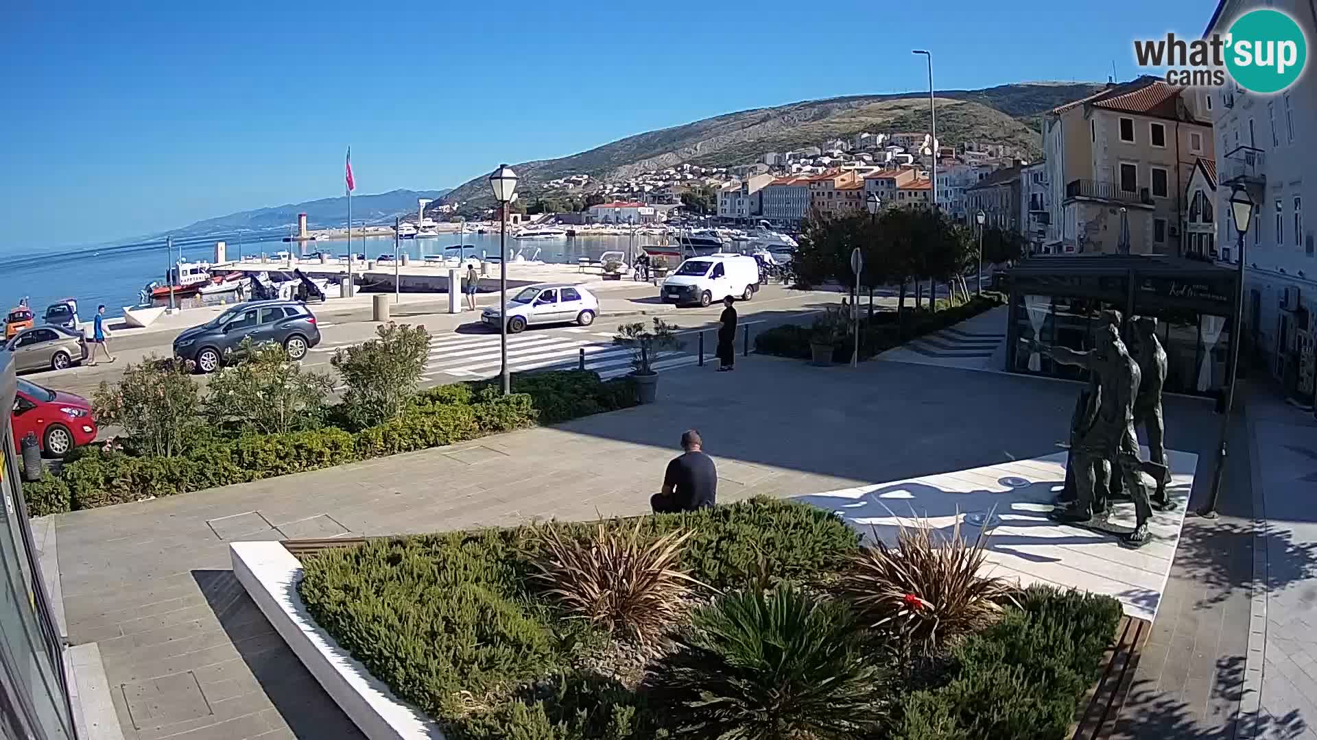 Spletna kamera v živo Senj riva – Hrvaška