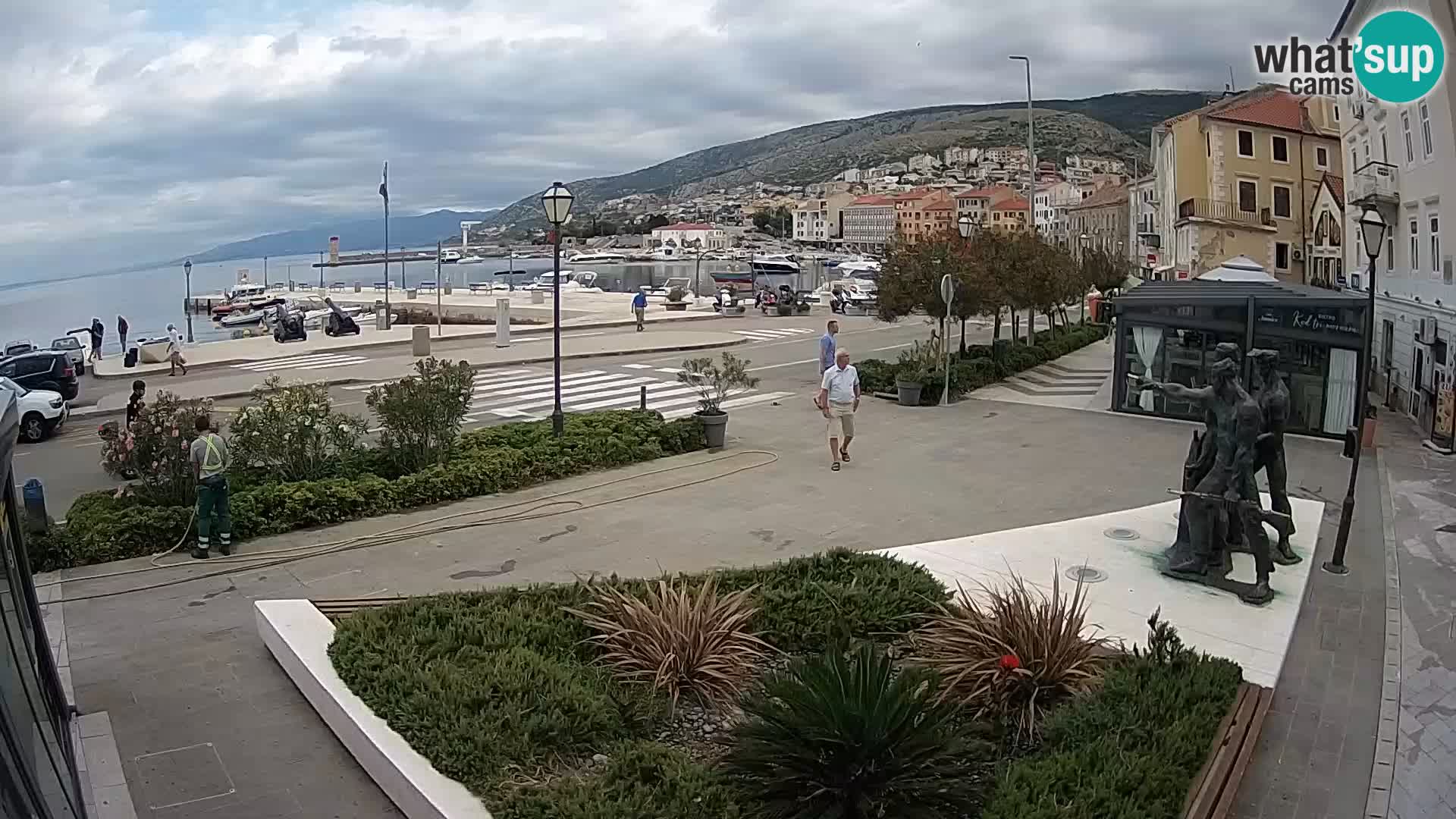 Live webcam Senj riva – fronte mare