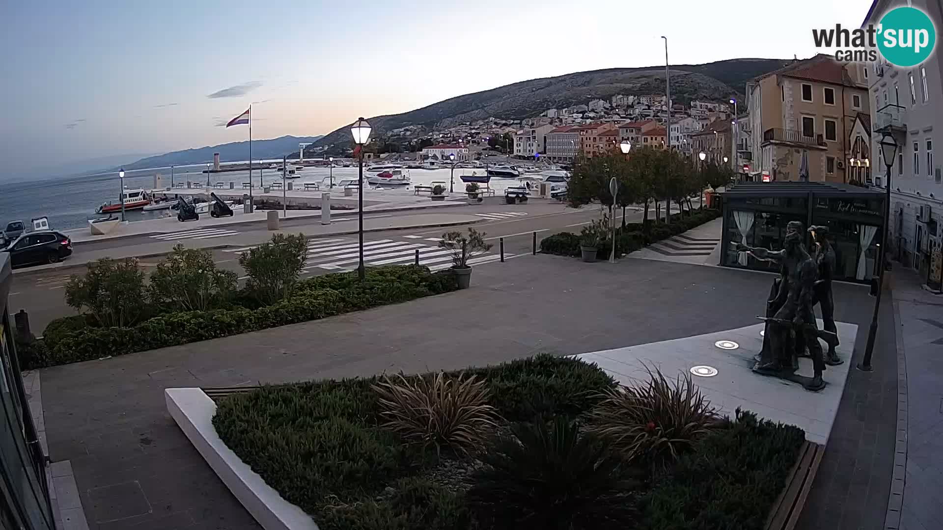Webcam en vivo Senj riva – paseo marítimo