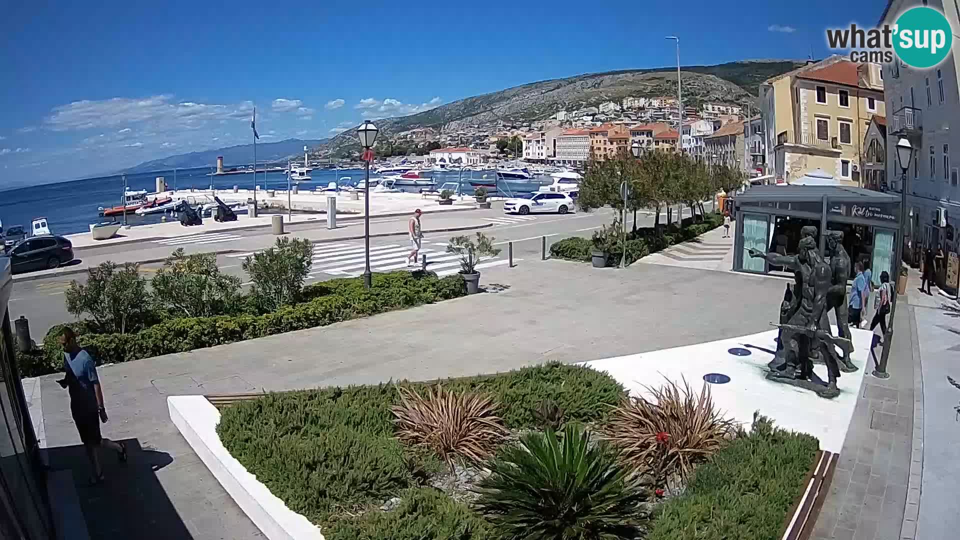 Spletna kamera v živo Senj riva – Hrvaška