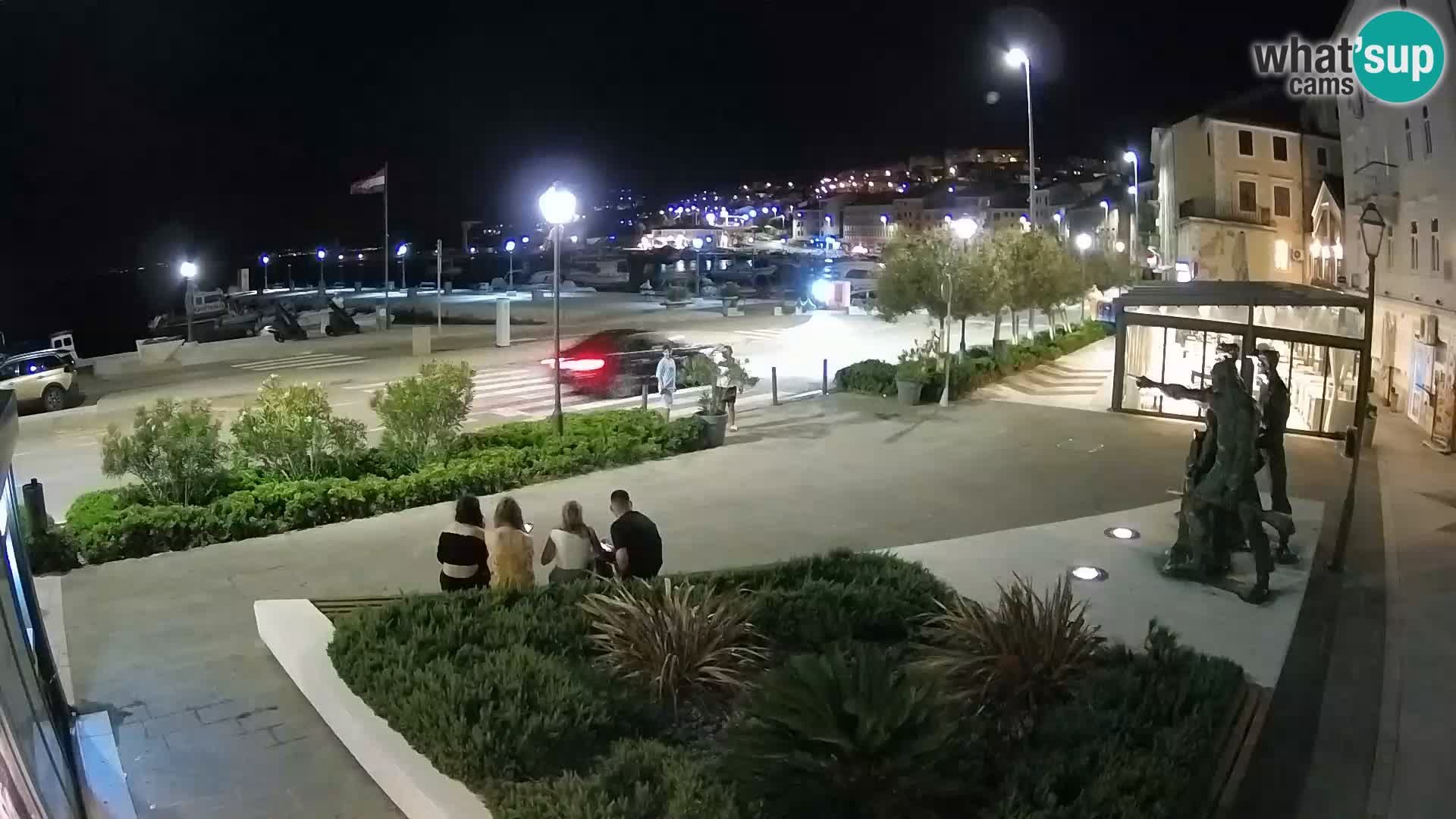 Live webcam Senj riva – seafront – Croatia