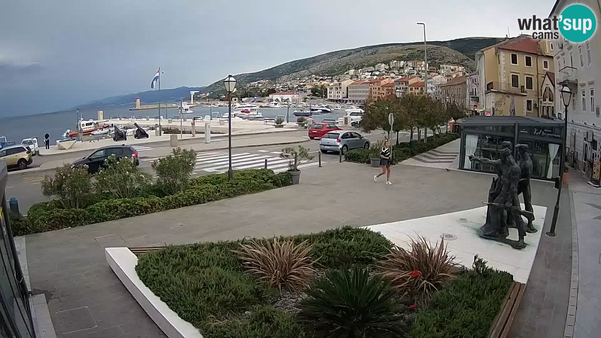 Live webcam Senj riva – fronte mare