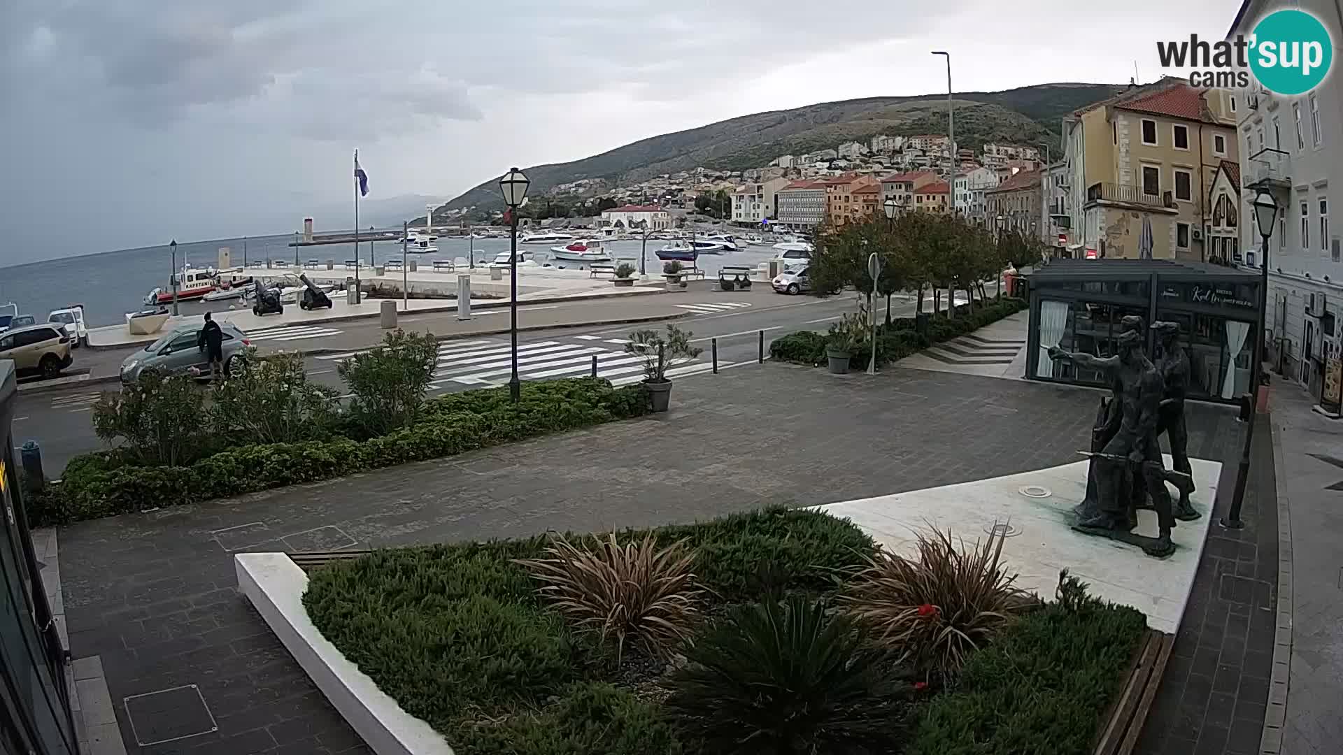 Live webcam Senj riva – seafront – Croatia