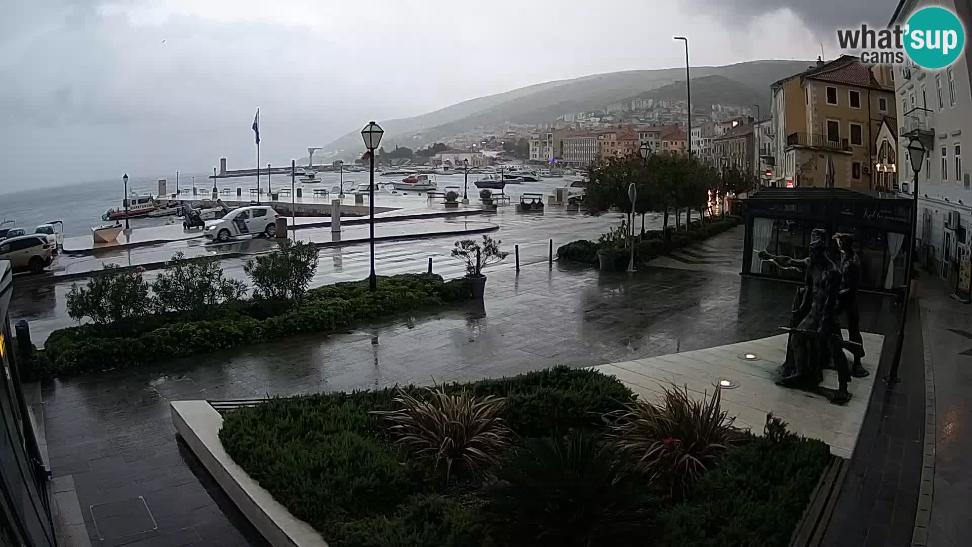 Live webcam Senj riva – seafront – Croatia