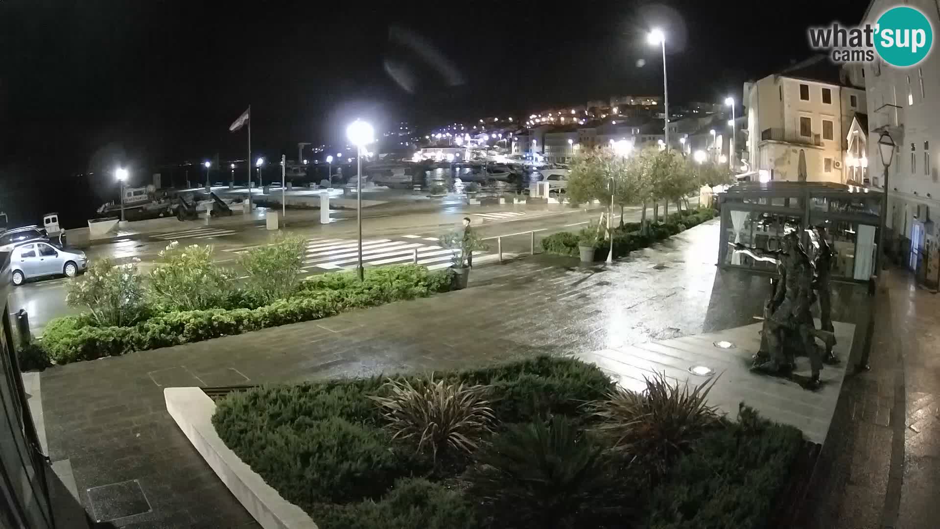 Live webcam Senj riva – fronte mare