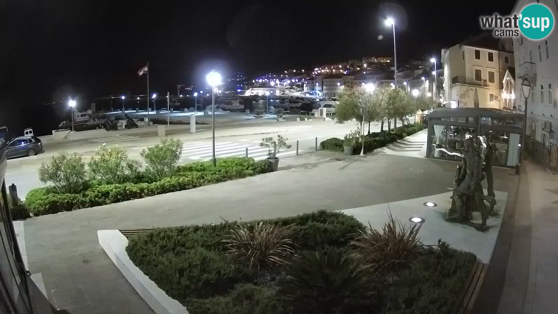 Live webcam Senj riva – seafront – Croatia