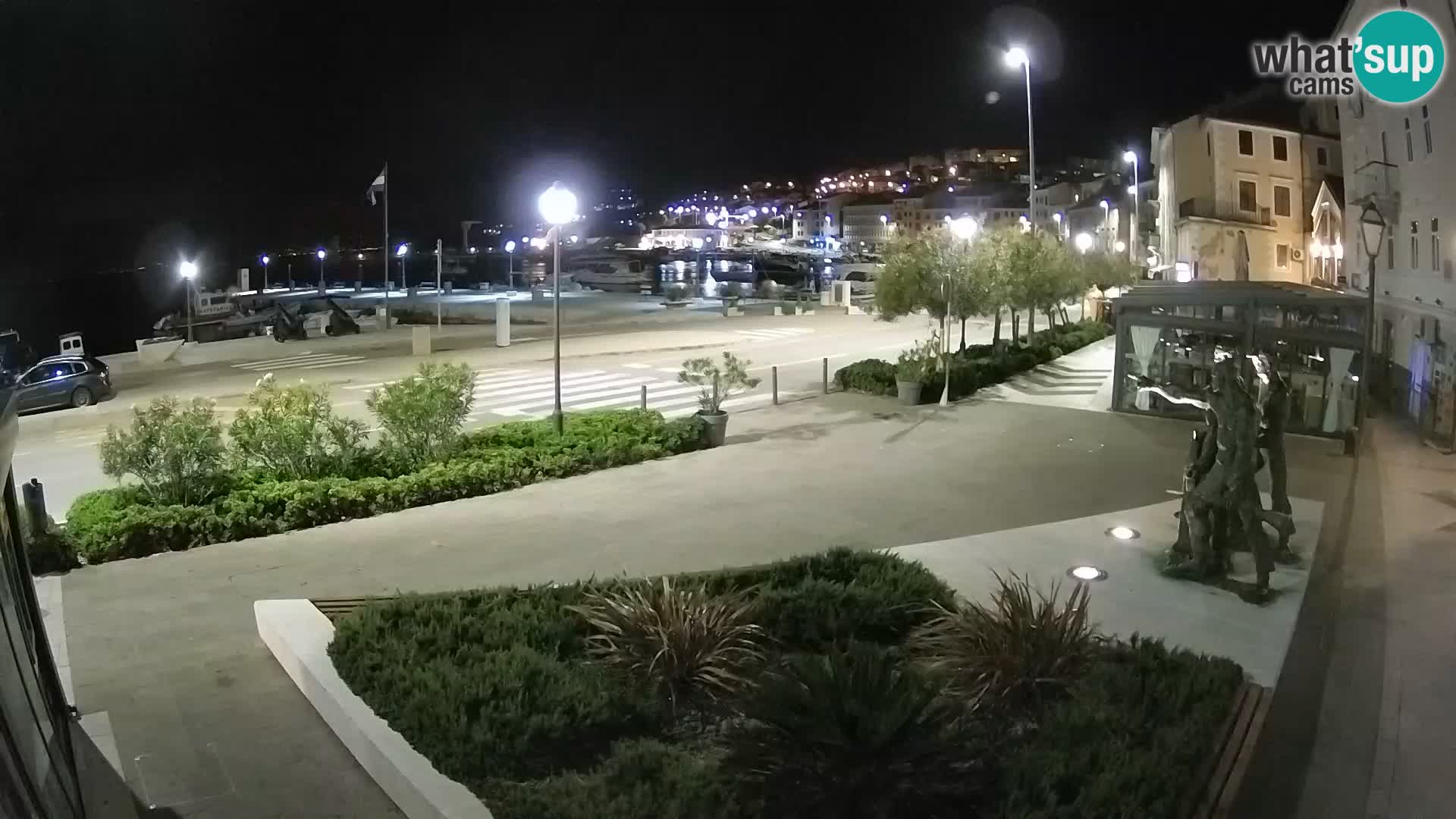 Live-Webcam Senj Riva – direkt am Meer – Kroatien