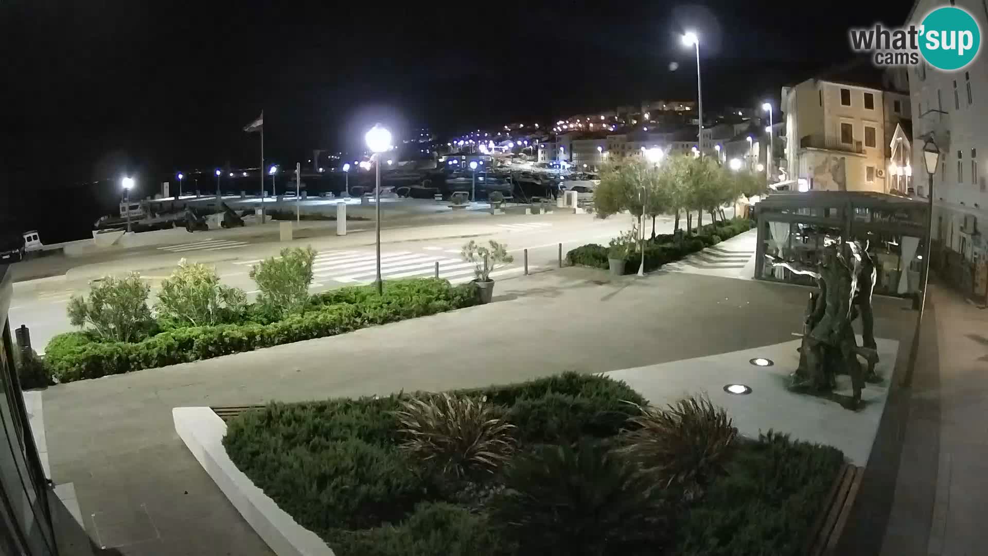 Webcam en vivo Senj riva – paseo marítimo