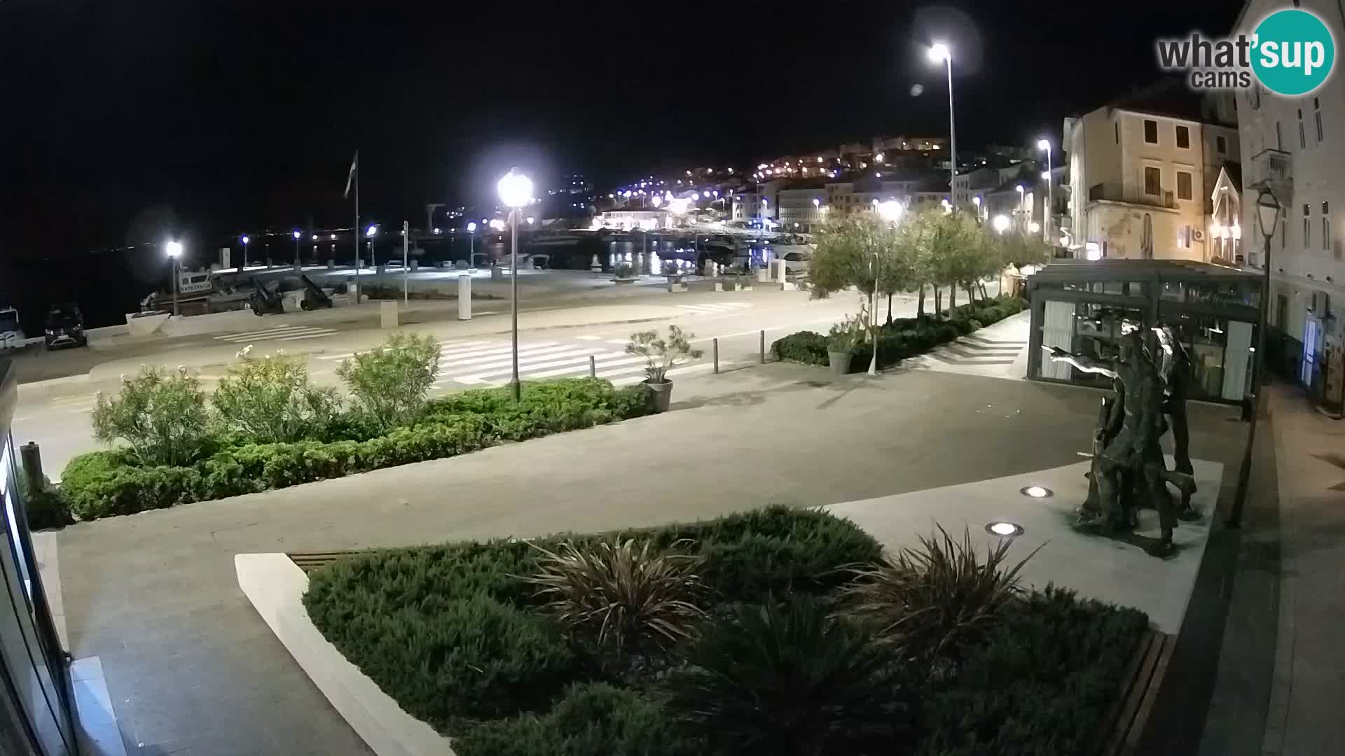 Webcam en vivo Senj riva – paseo marítimo