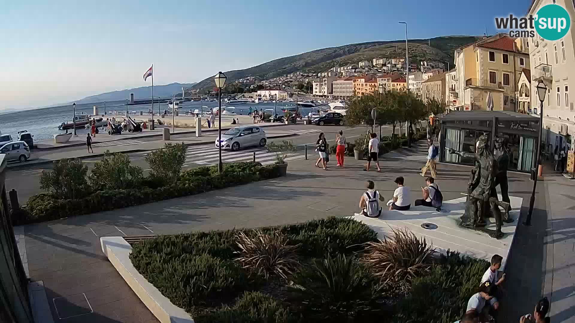Webcam en vivo Senj riva – paseo marítimo