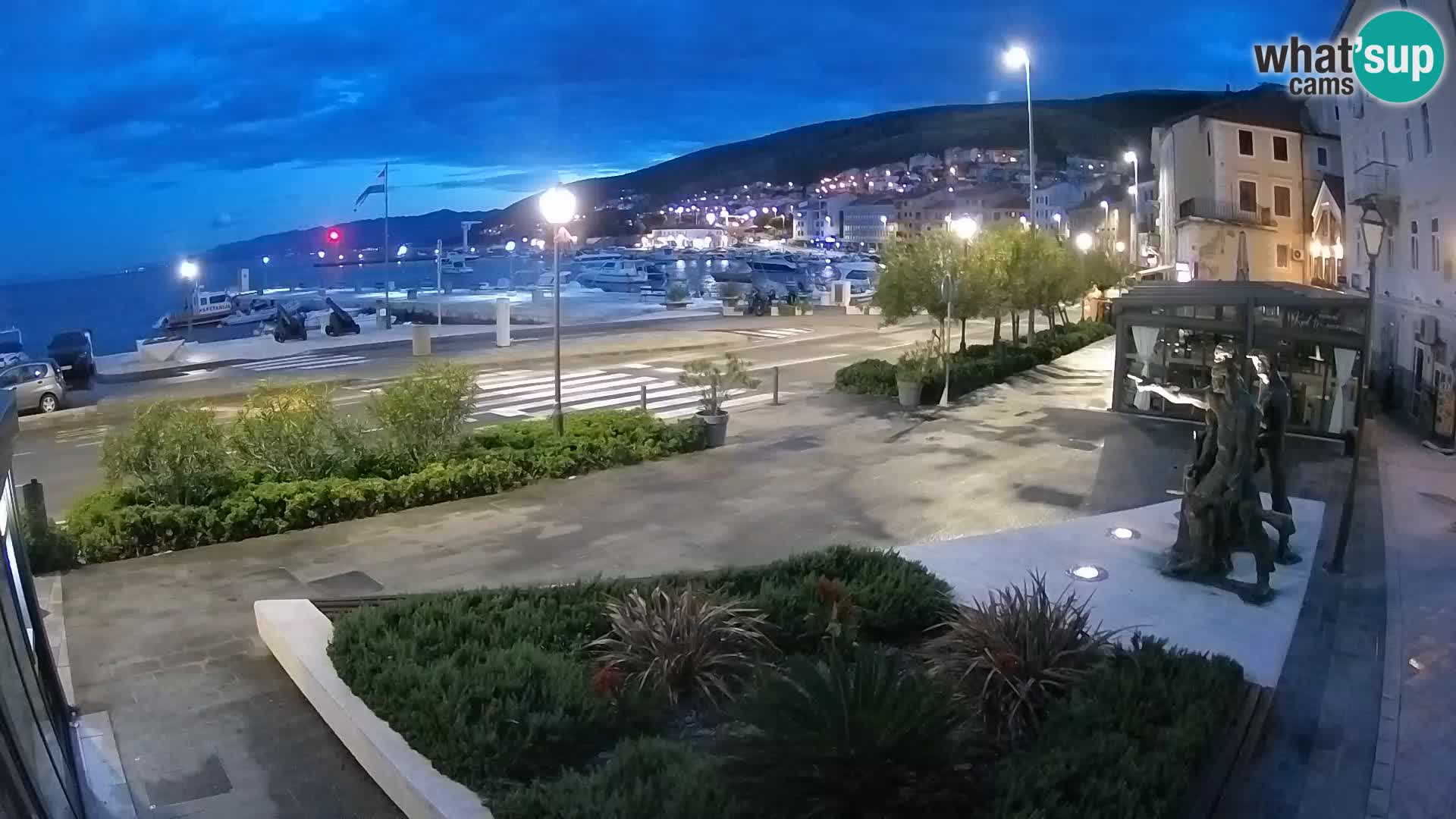 Webcam en direct Senj Riva – front de mer