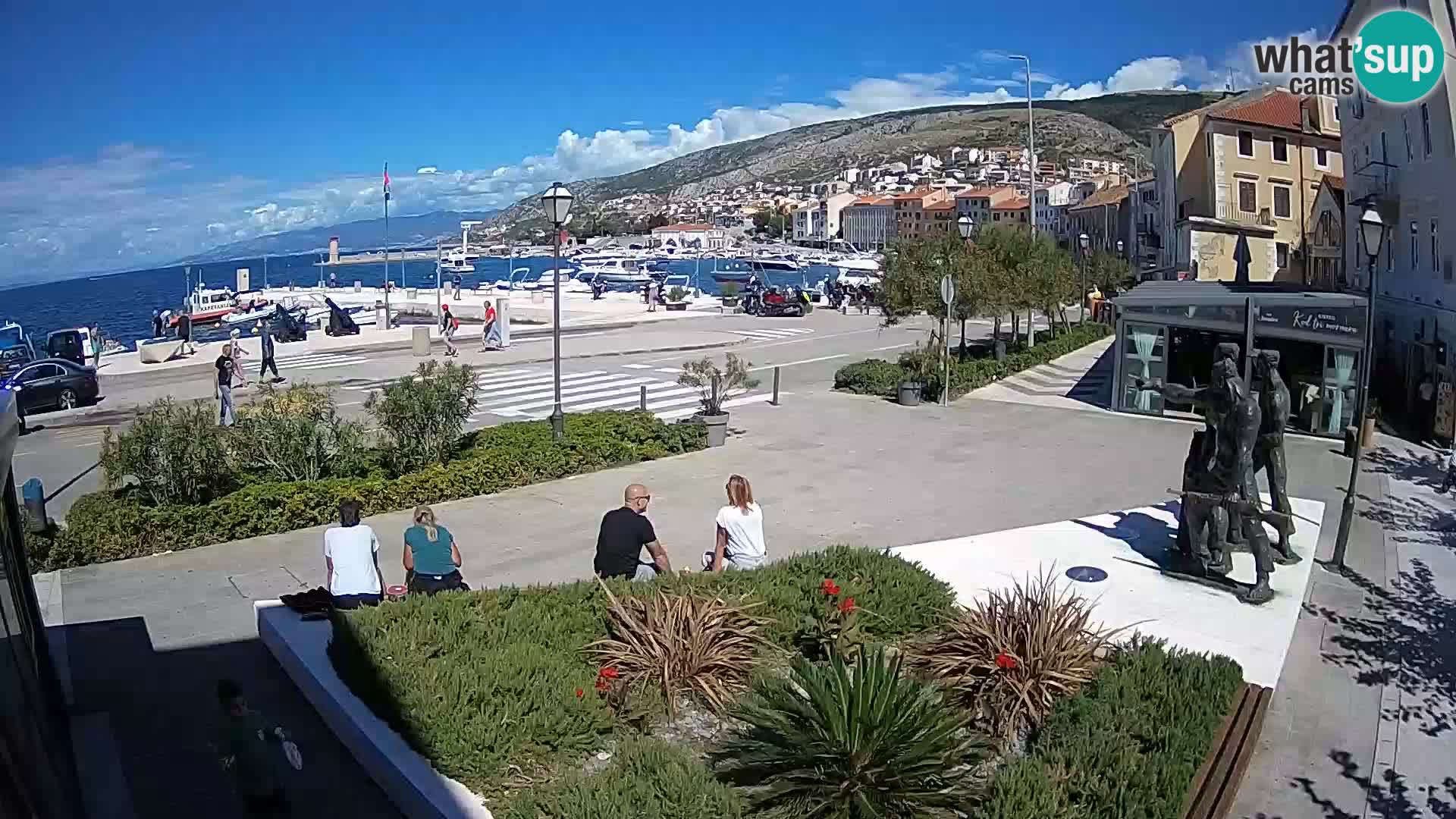 Webcam en vivo Senj riva – paseo marítimo