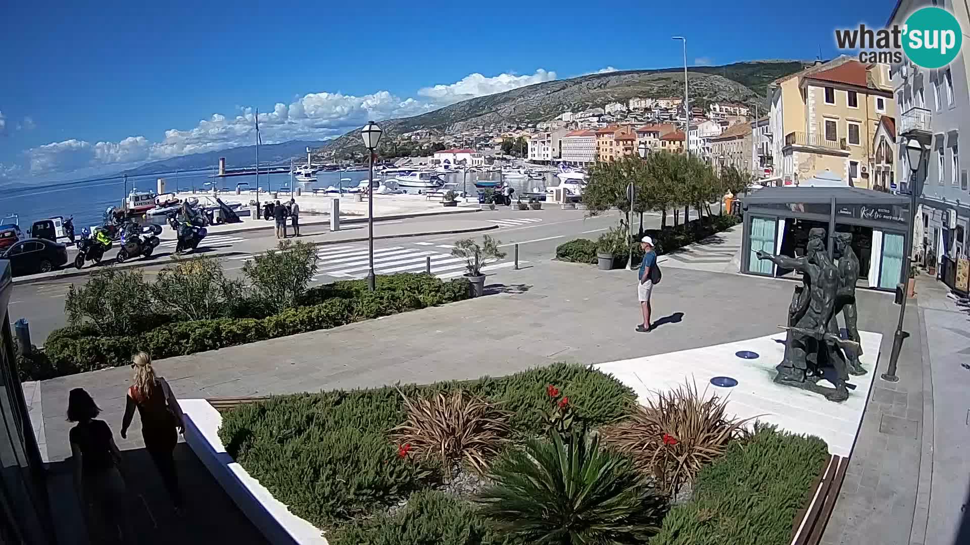 Webcam en vivo Senj riva – paseo marítimo
