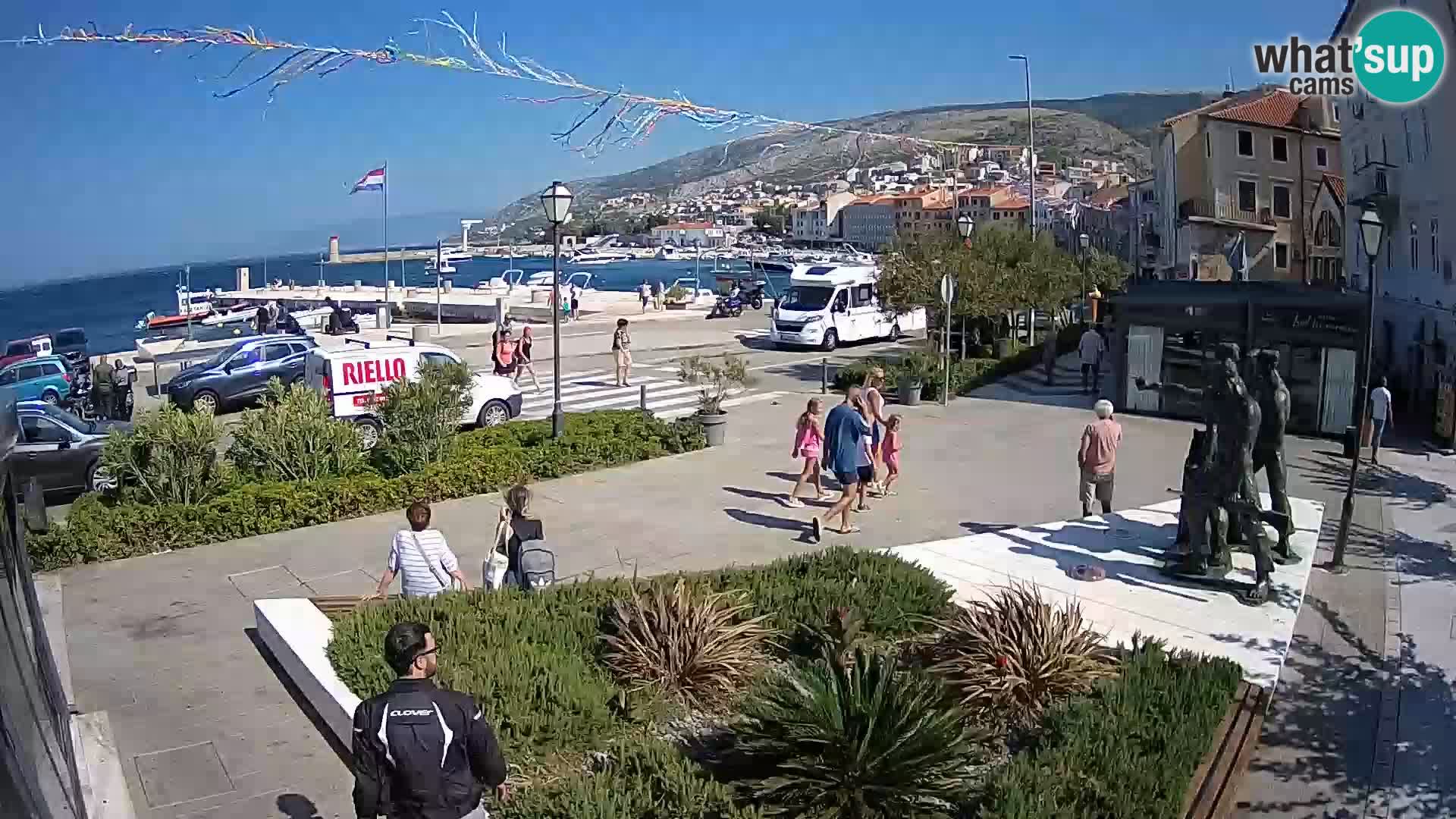 Spletna kamera v živo Senj riva – Hrvaška