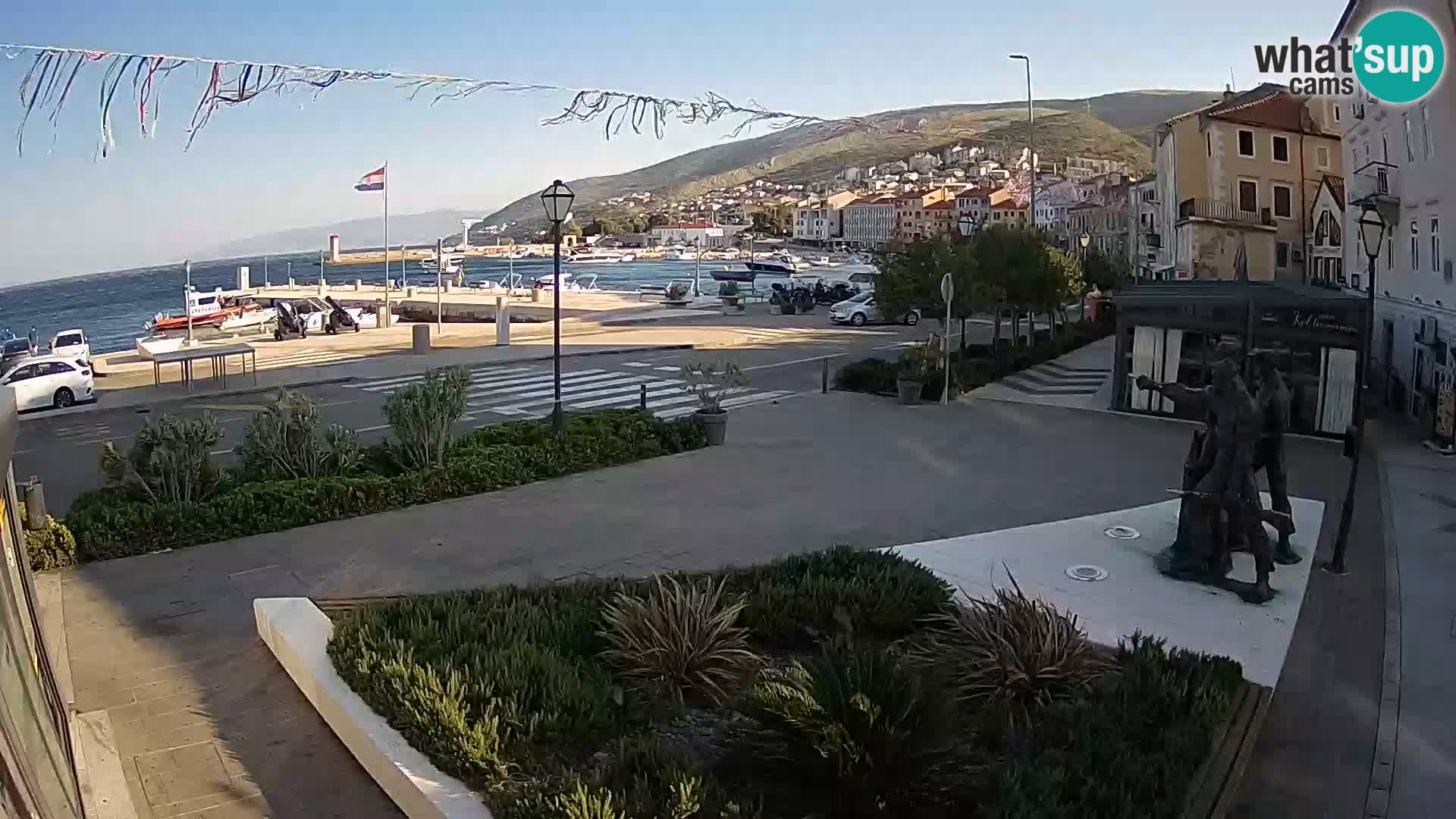 Spletna kamera v živo Senj riva – Hrvaška