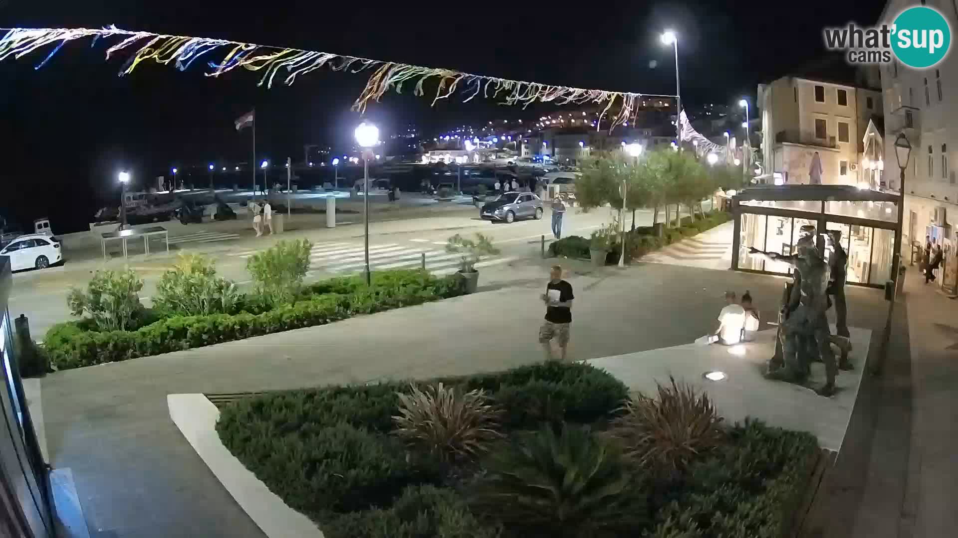 Live-Webcam Senj Riva – direkt am Meer – Kroatien