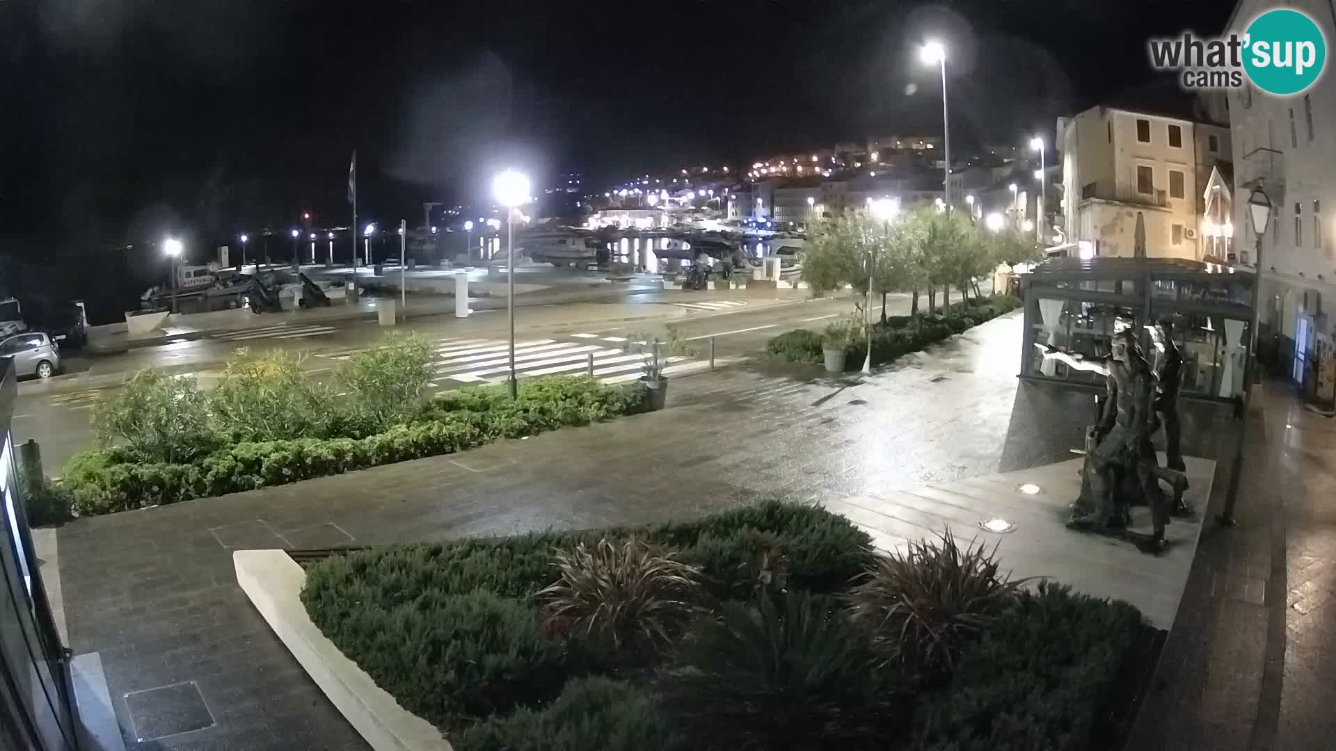 Live-Webcam Senj Riva – direkt am Meer – Kroatien