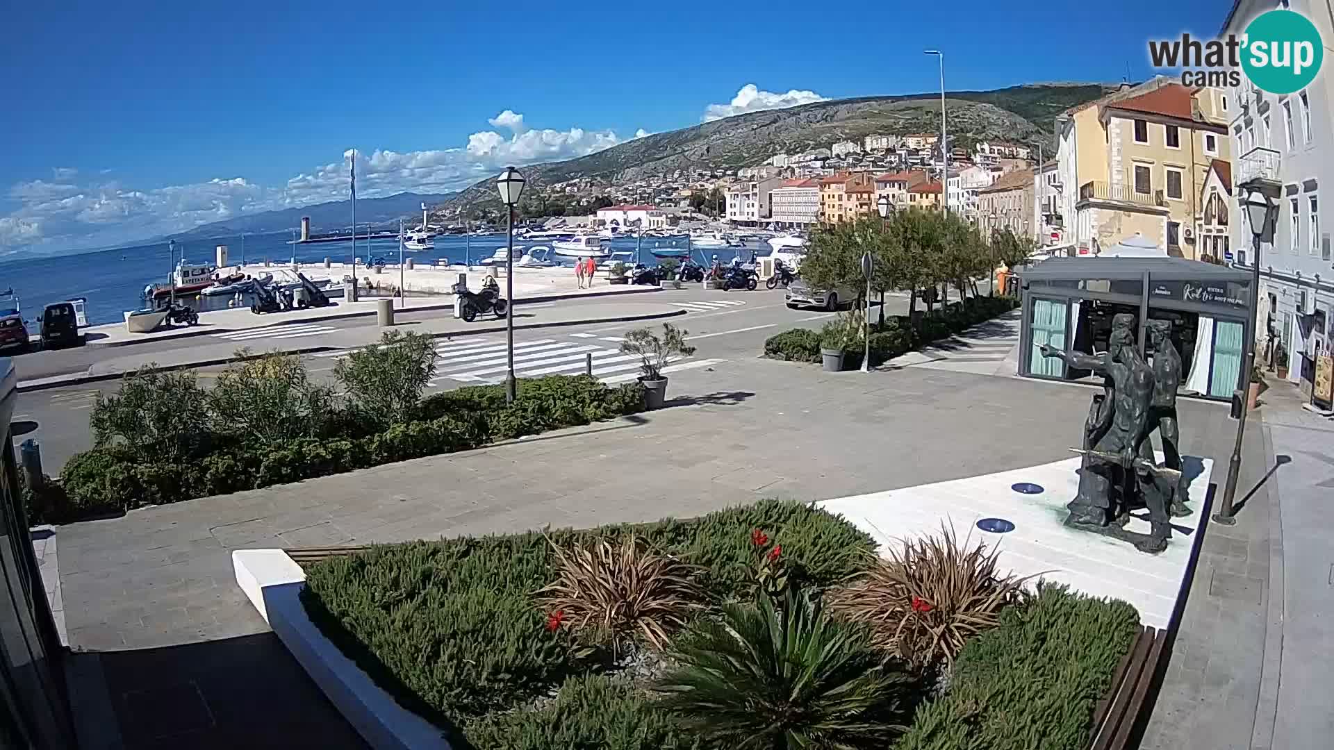 Webcam en vivo Senj riva – paseo marítimo