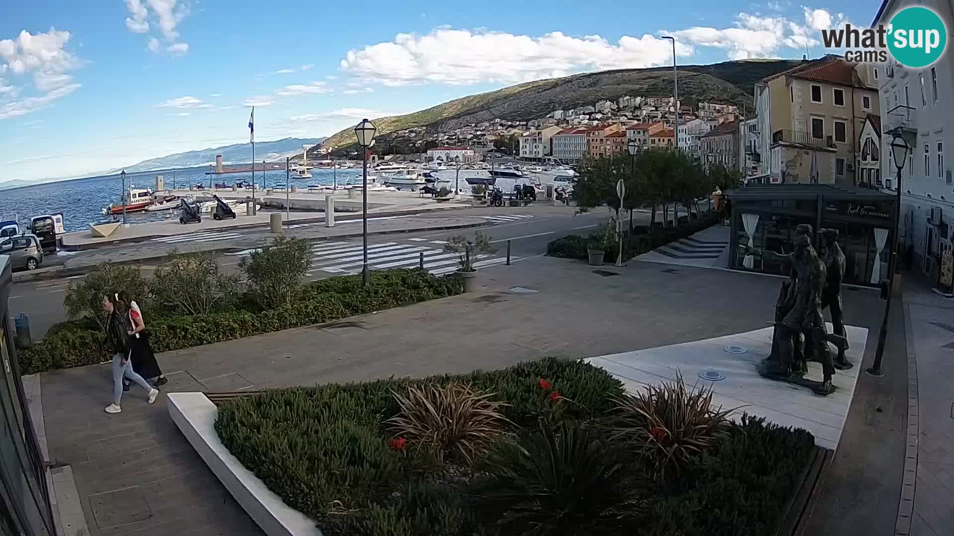 Spletna kamera v živo Senj riva – Hrvaška