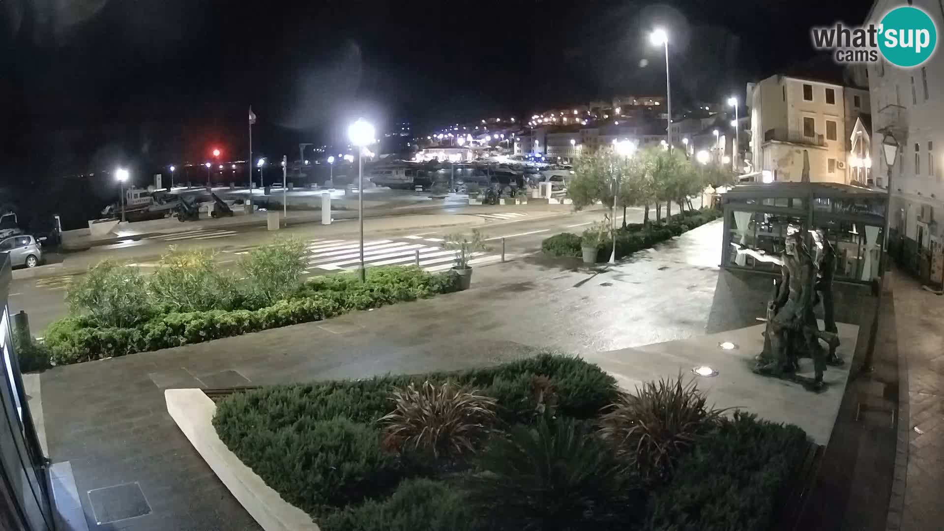 Live-Webcam Senj Riva – direkt am Meer – Kroatien