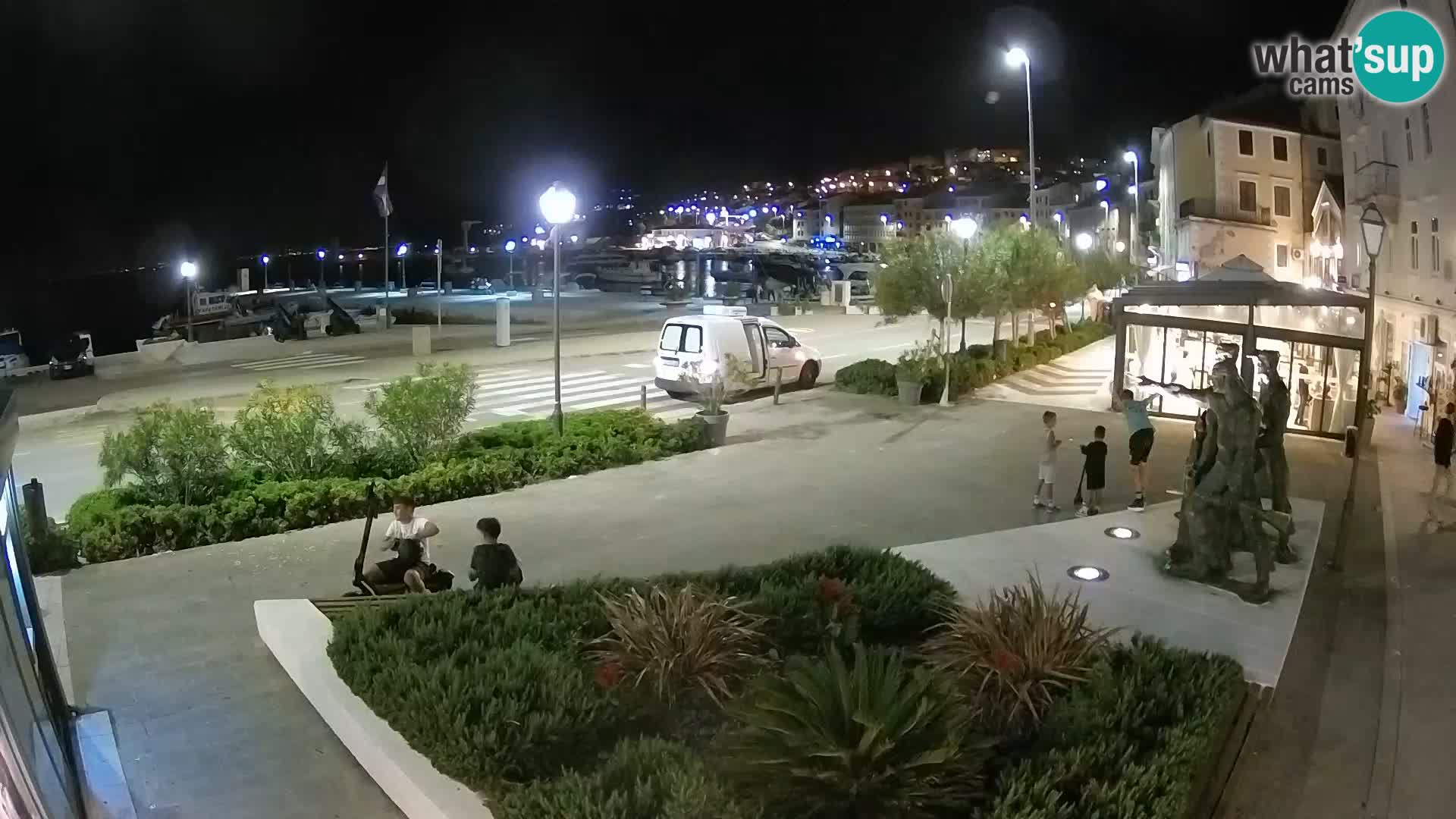 Live webcam Senj riva – seafront – Croatia