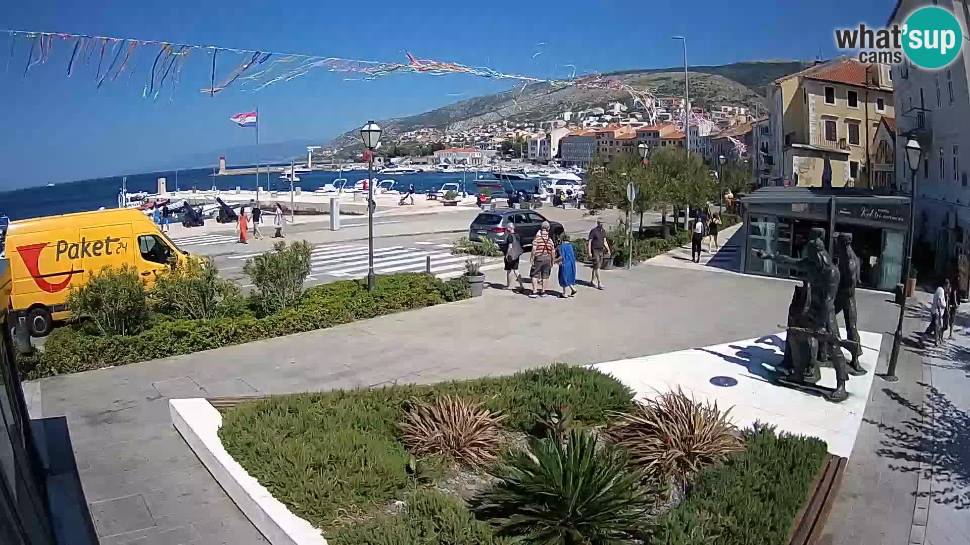 Spletna kamera v živo Senj riva – Hrvaška