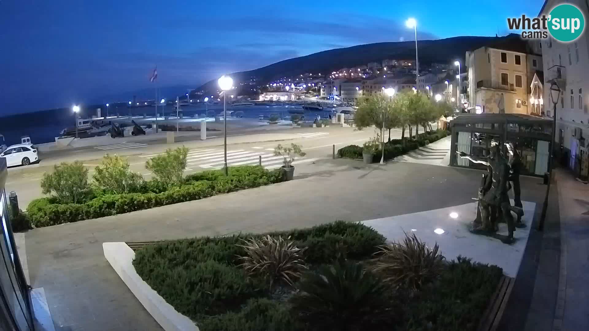 Webcam en direct Senj Riva – front de mer