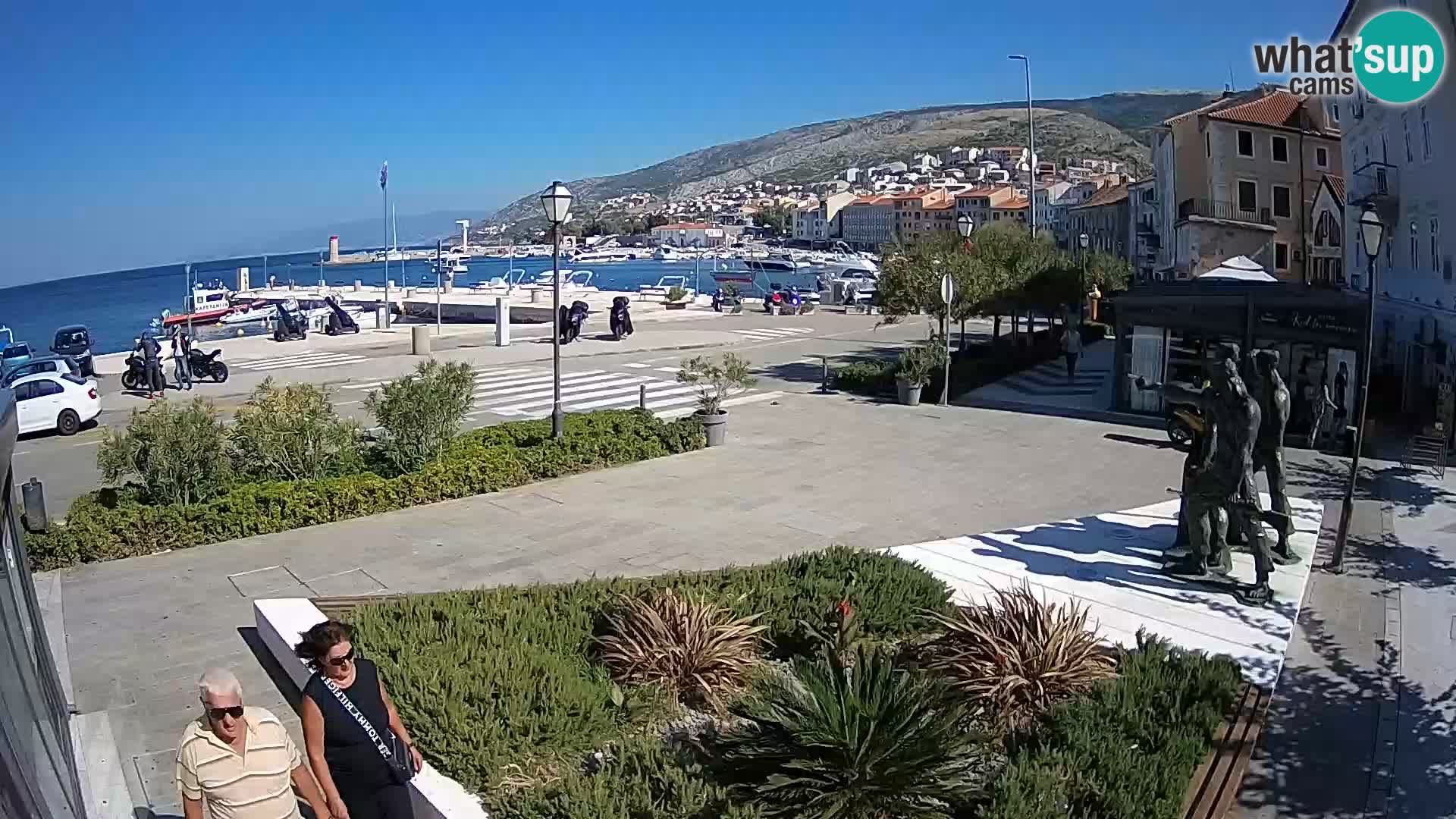 Webcam en vivo Senj riva – paseo marítimo