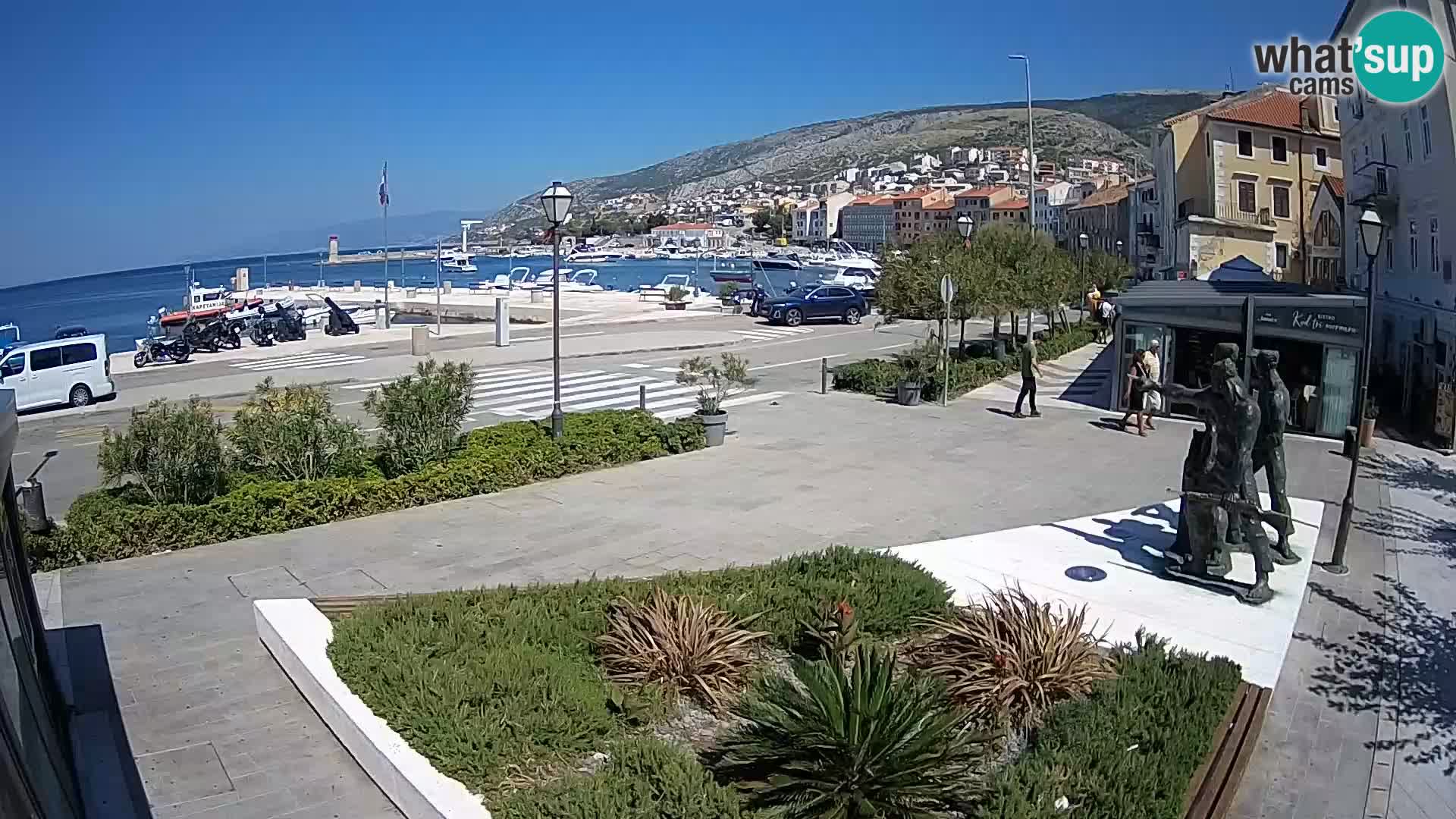 Webcam en vivo Senj riva – paseo marítimo