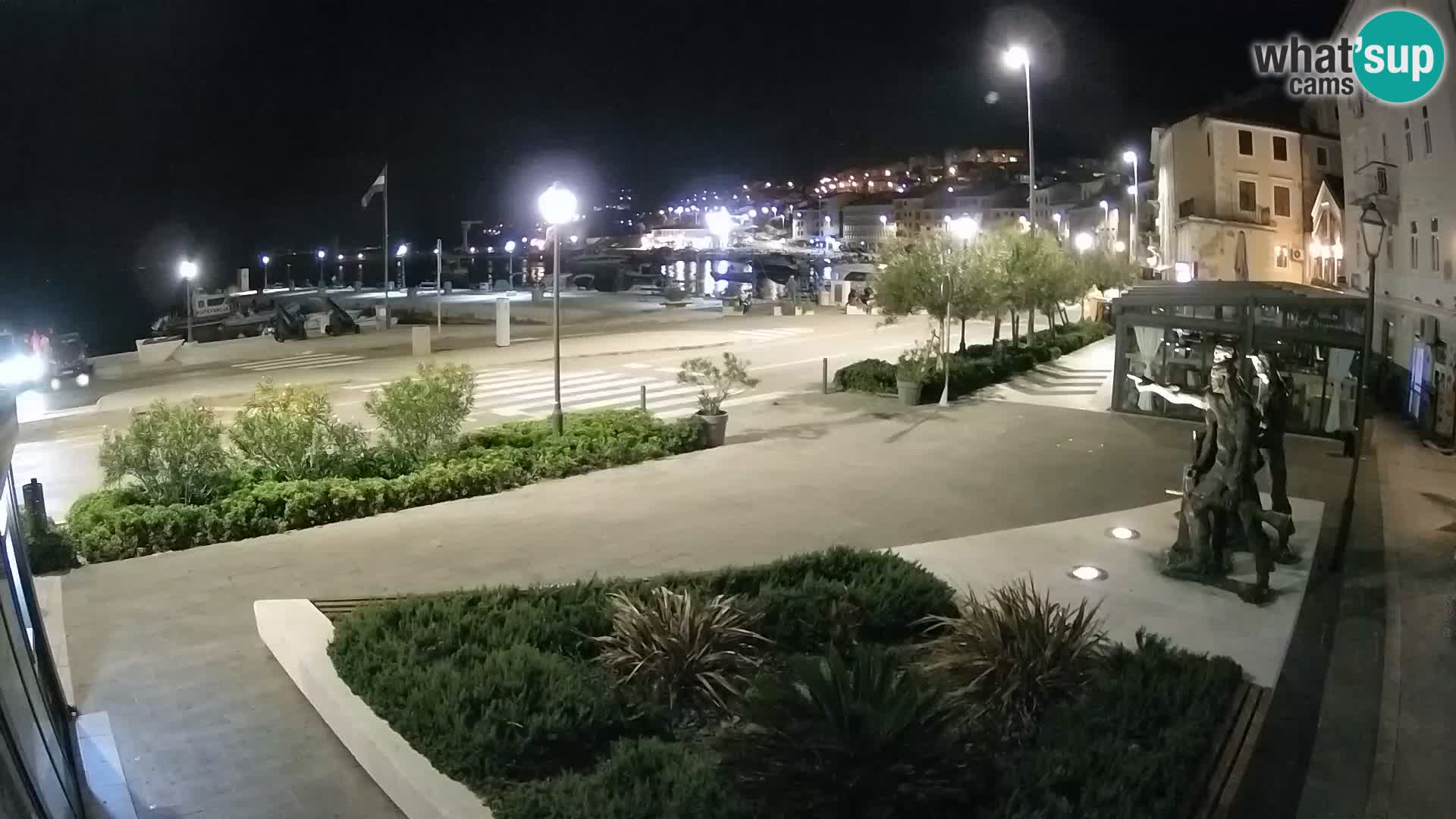 Webcam en vivo Senj riva – paseo marítimo