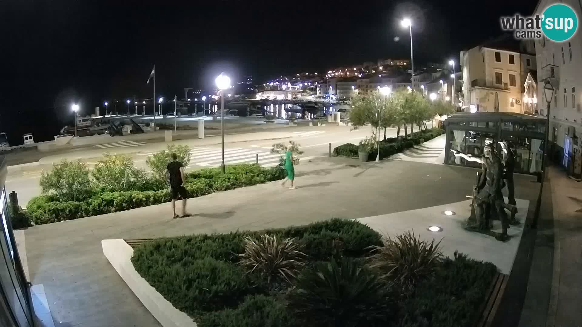 Live webcam Senj riva – seafront – Croatia