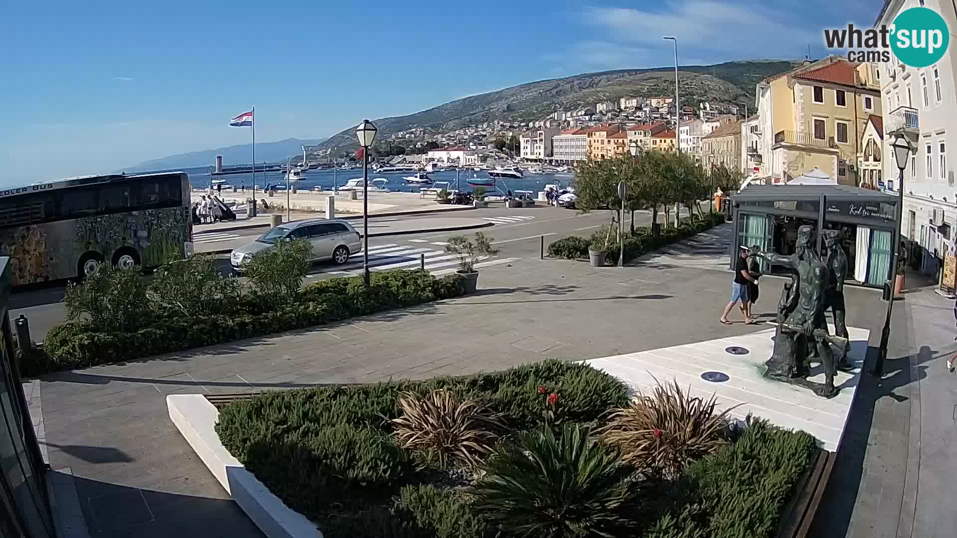 Webcam en vivo Senj riva – paseo marítimo