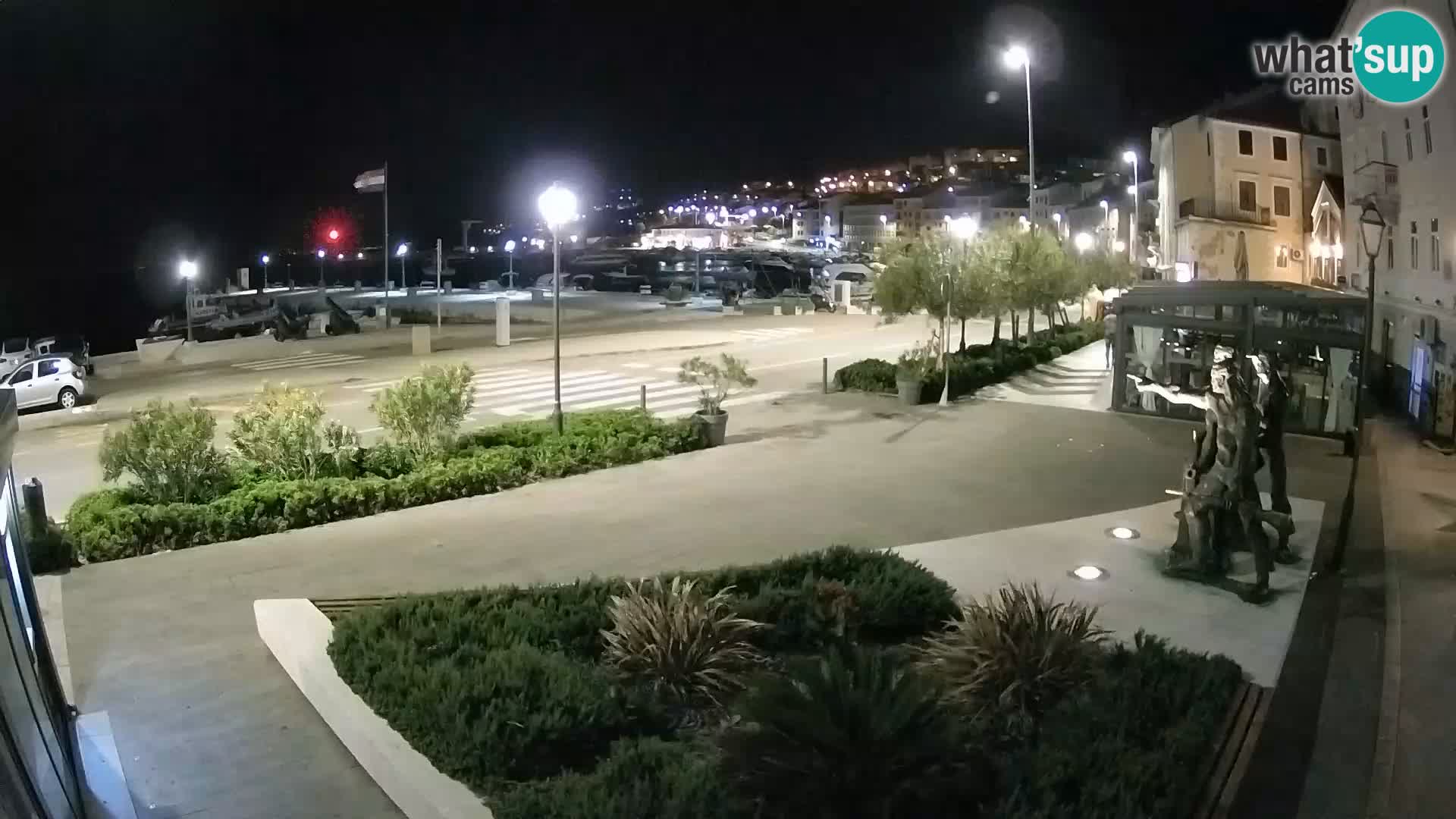 Live-Webcam Senj Riva – direkt am Meer – Kroatien
